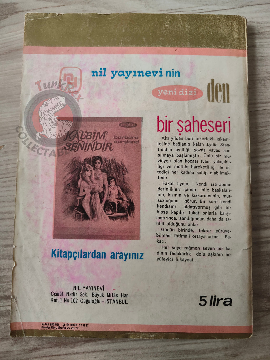 Lucky Luke #3 Les Cousins Dalton 1973 Turkish Comic Turkey Tom and Jerry