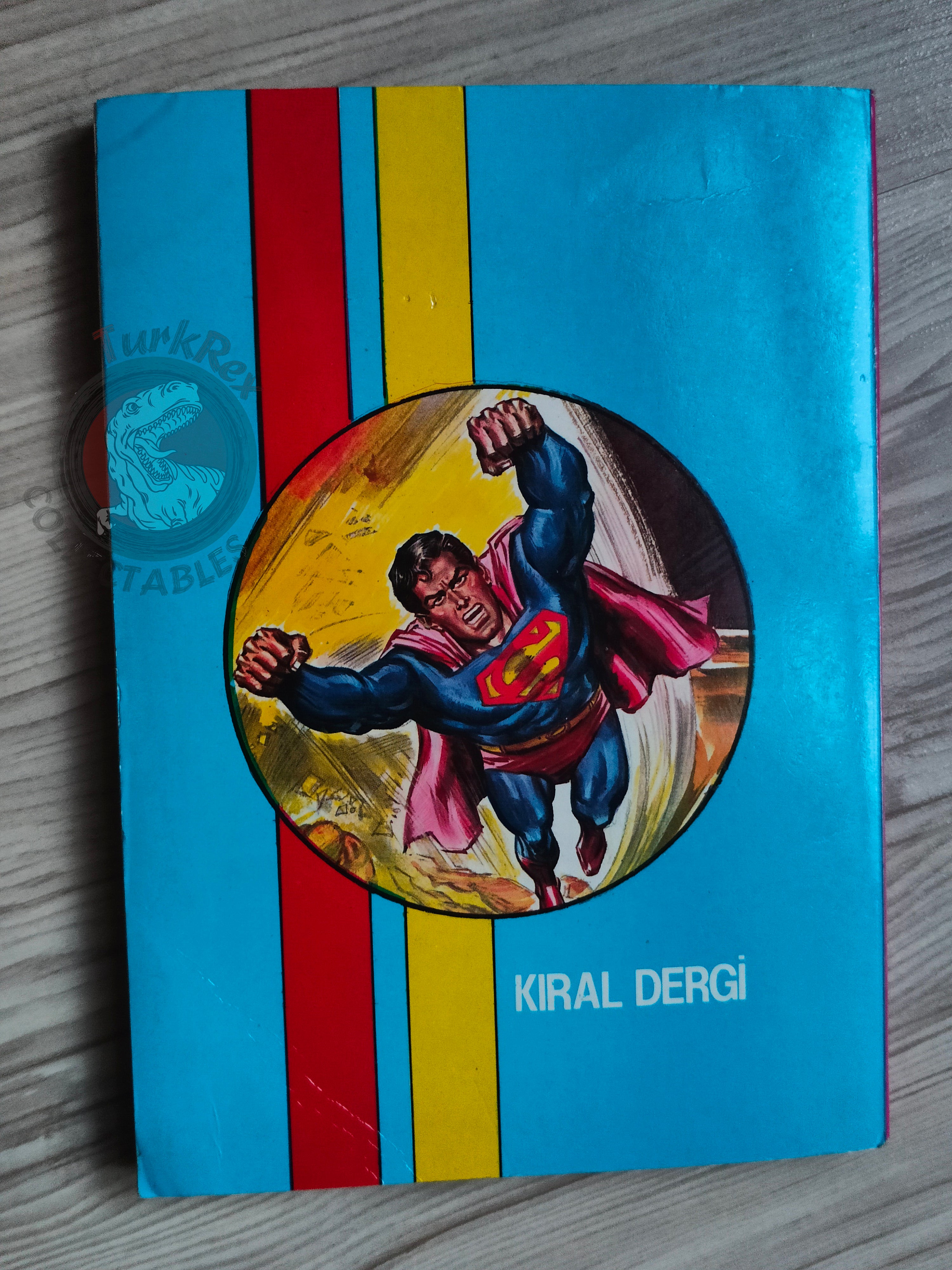 Superman Vol #15 1990 Turkish Comic Turkey #380 #382 Batman Wonder Woman #267