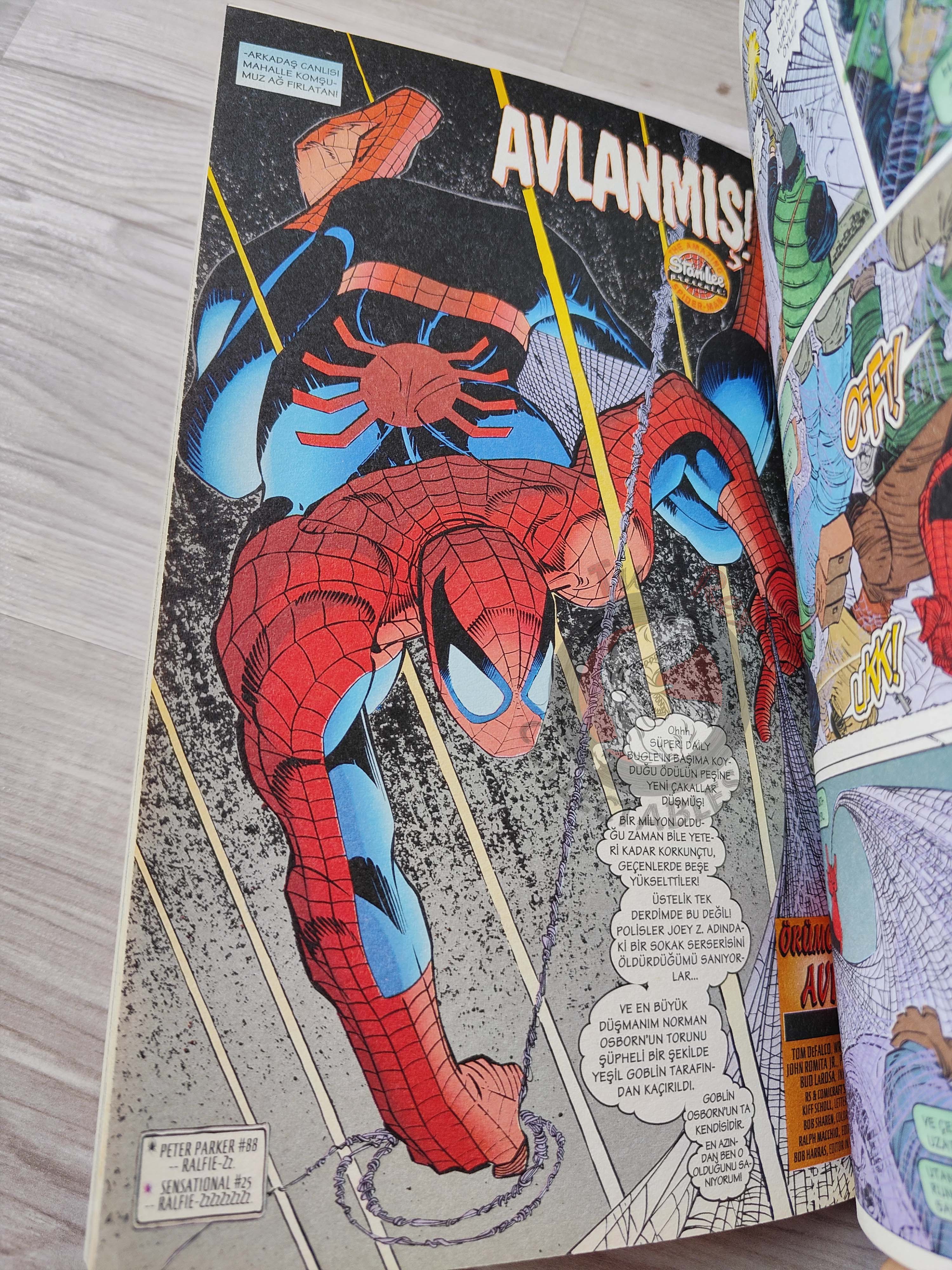 Spider-Man #8 1999 Turkish Comic Turkey Peter Parker #85 #86 #87 #88 #89 Amazing #432