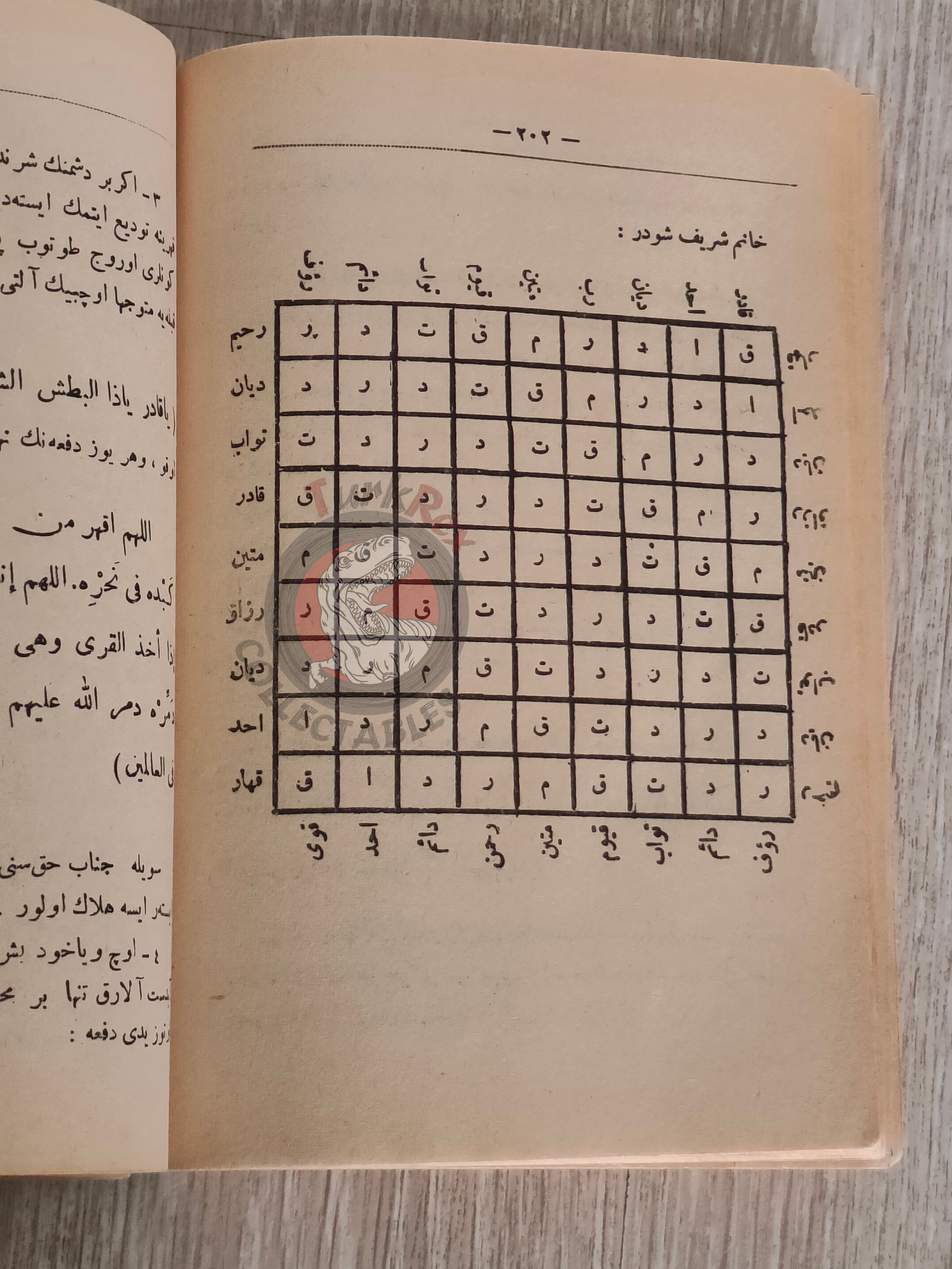 Kenzü’l-Havâs 1914 Ottoman Islamic Occult Havass Vefq Spells Charm Book Islam Talisman