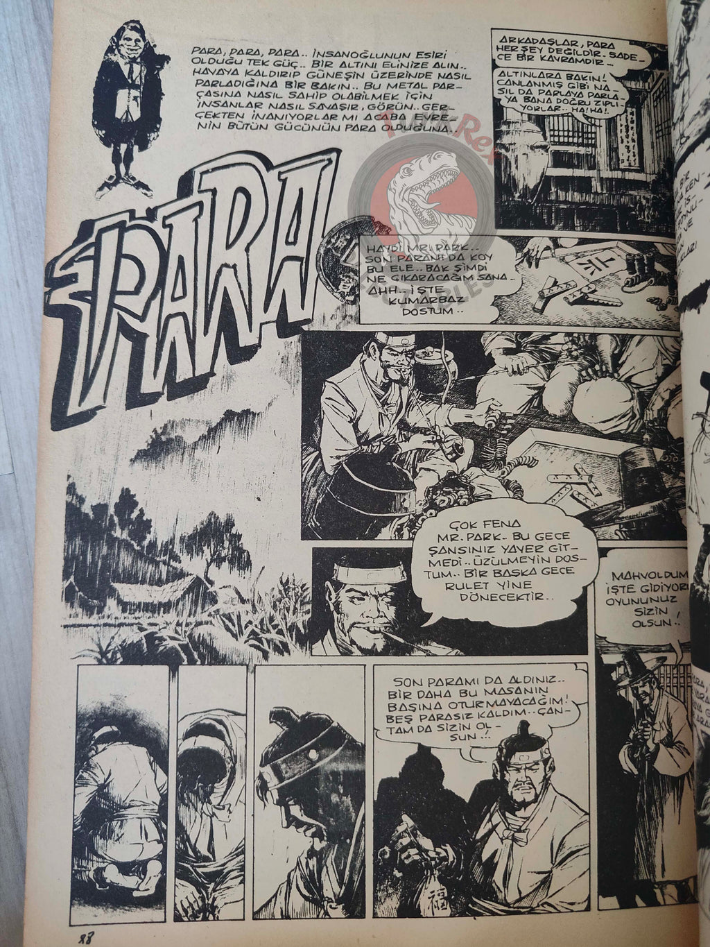 Korku February 1973 Turkish Comic Turkey Vampirella #18 Warren Creepy Eerie