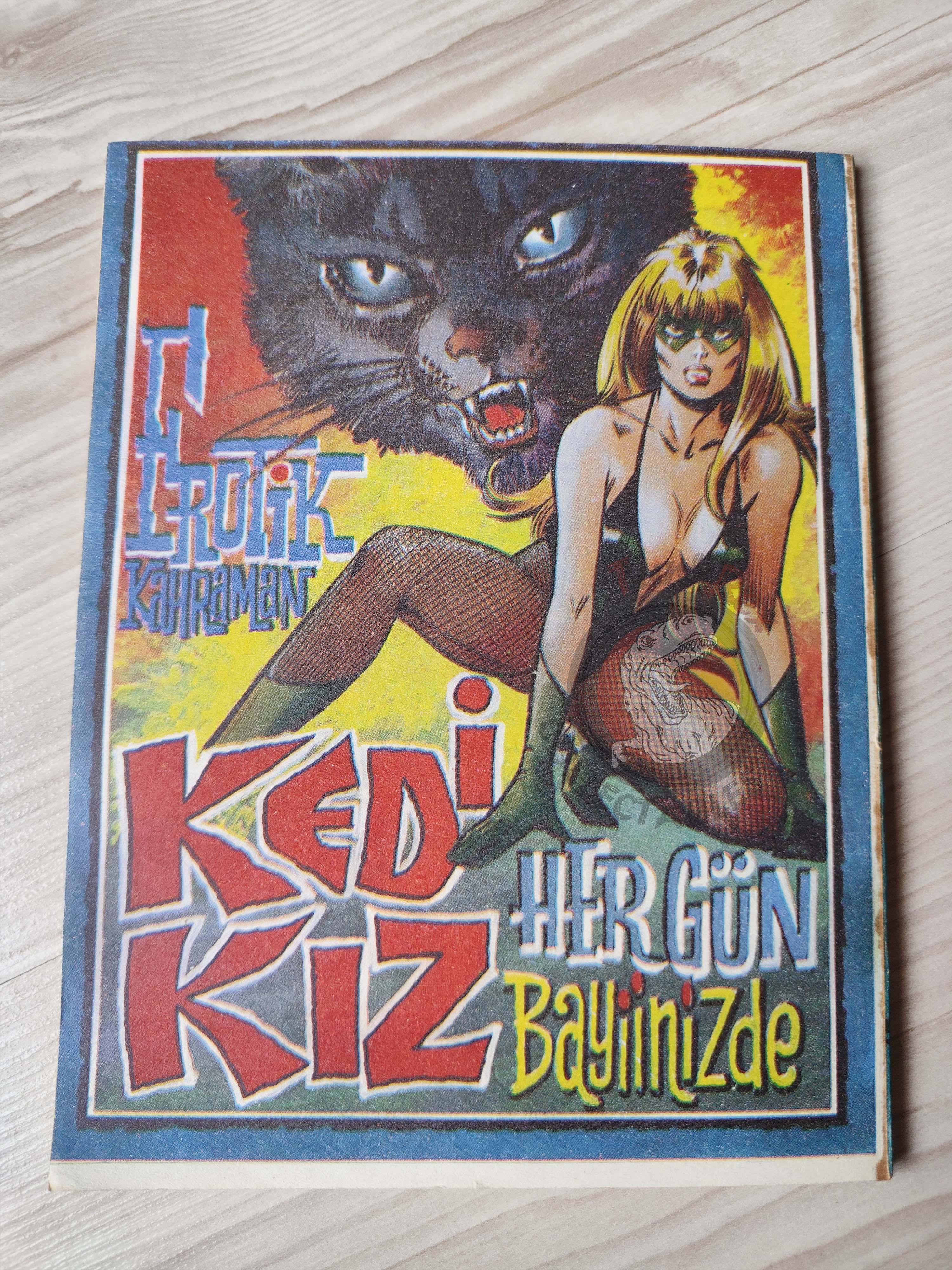 Süper Korku #17 late 80s Turkish Comic Turkey Creepy Eerie Dungeons & Dragons Vampirella