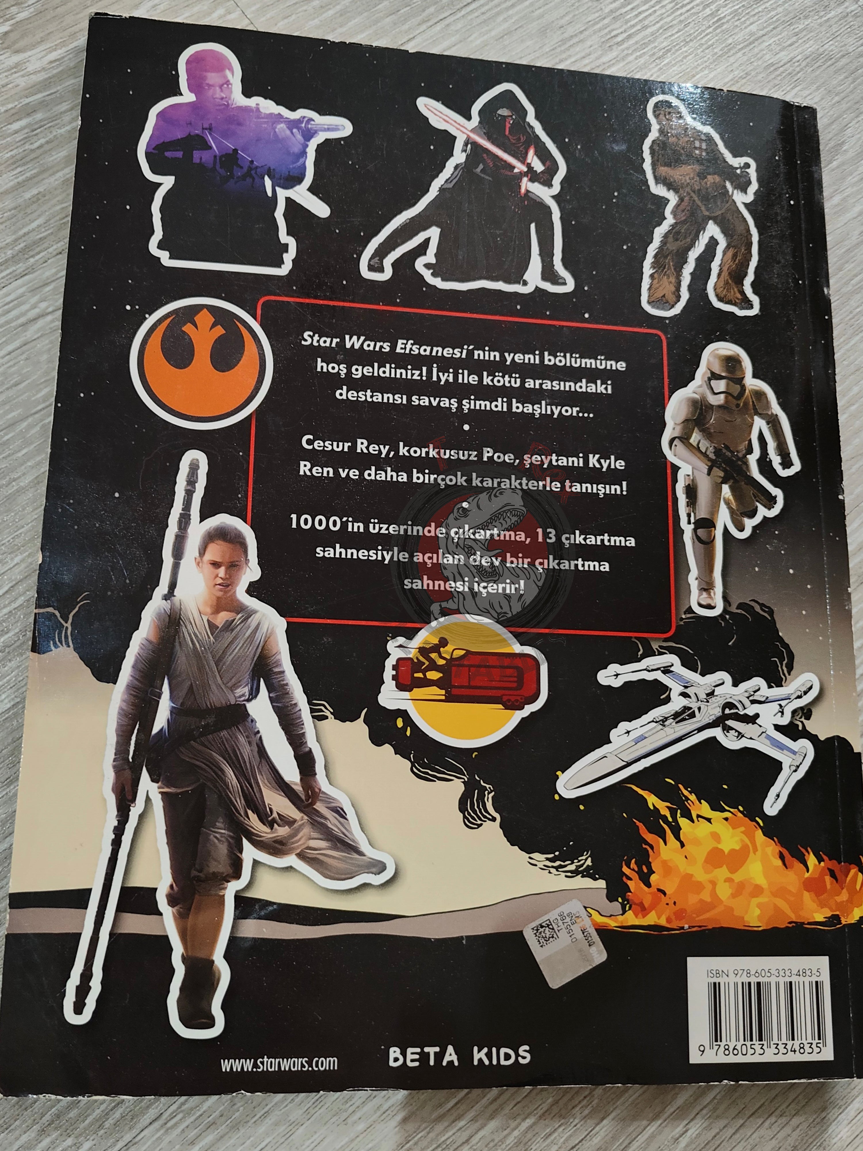 Star Wars: The Force Awakens Ultimate Stickerscapes 2016 Turkish Book Turkey