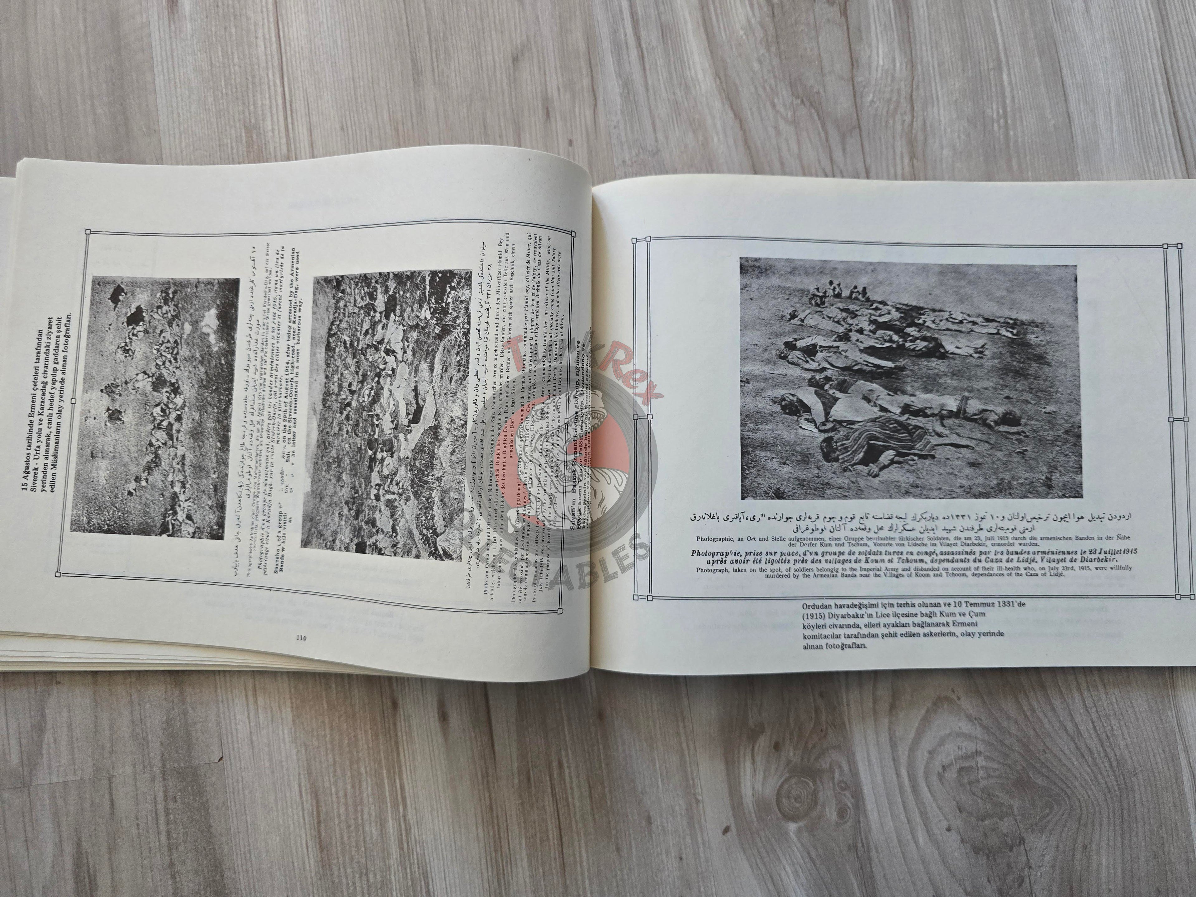 Armenian Terror 1982 Turkish Book Turkey Armenia English Revolutionary Federation Ottoman