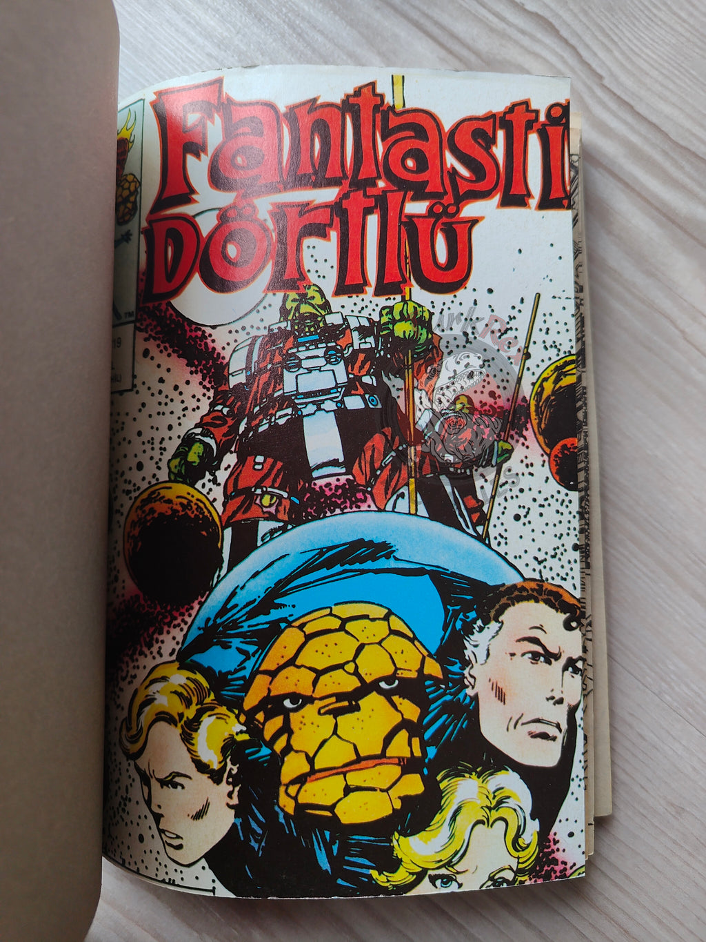 Fantastic Four Special Issue 1989 Turkish Comic Turkey #245 - #258
