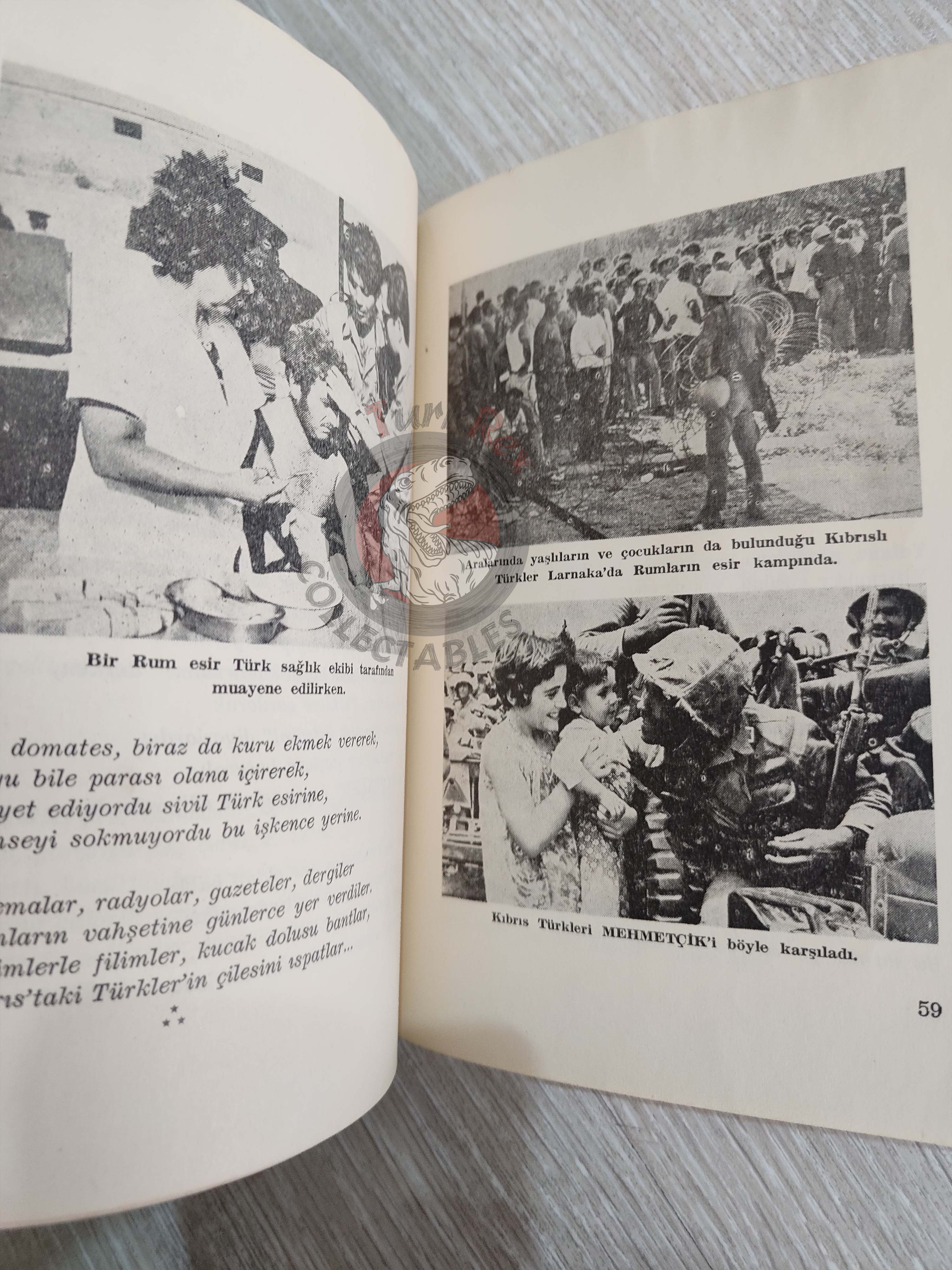 Mehmetçik in Cyprus: The Story of a Victory 1974 1st Turkish Book Turkey Cypriot