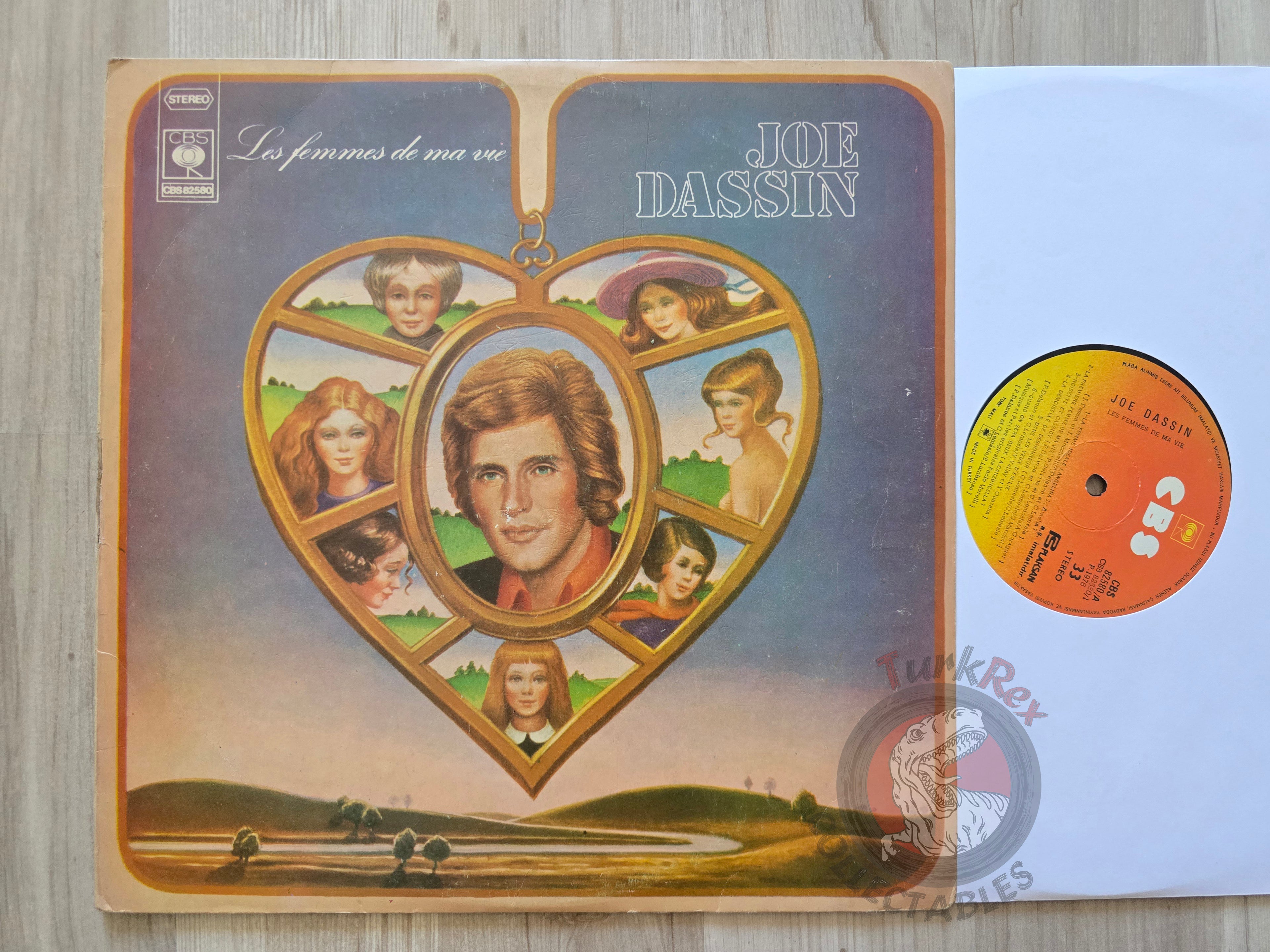 Joe Dassin – Les Femmes De Ma Vie Turkish Pressing Vinyl Turkey Edition