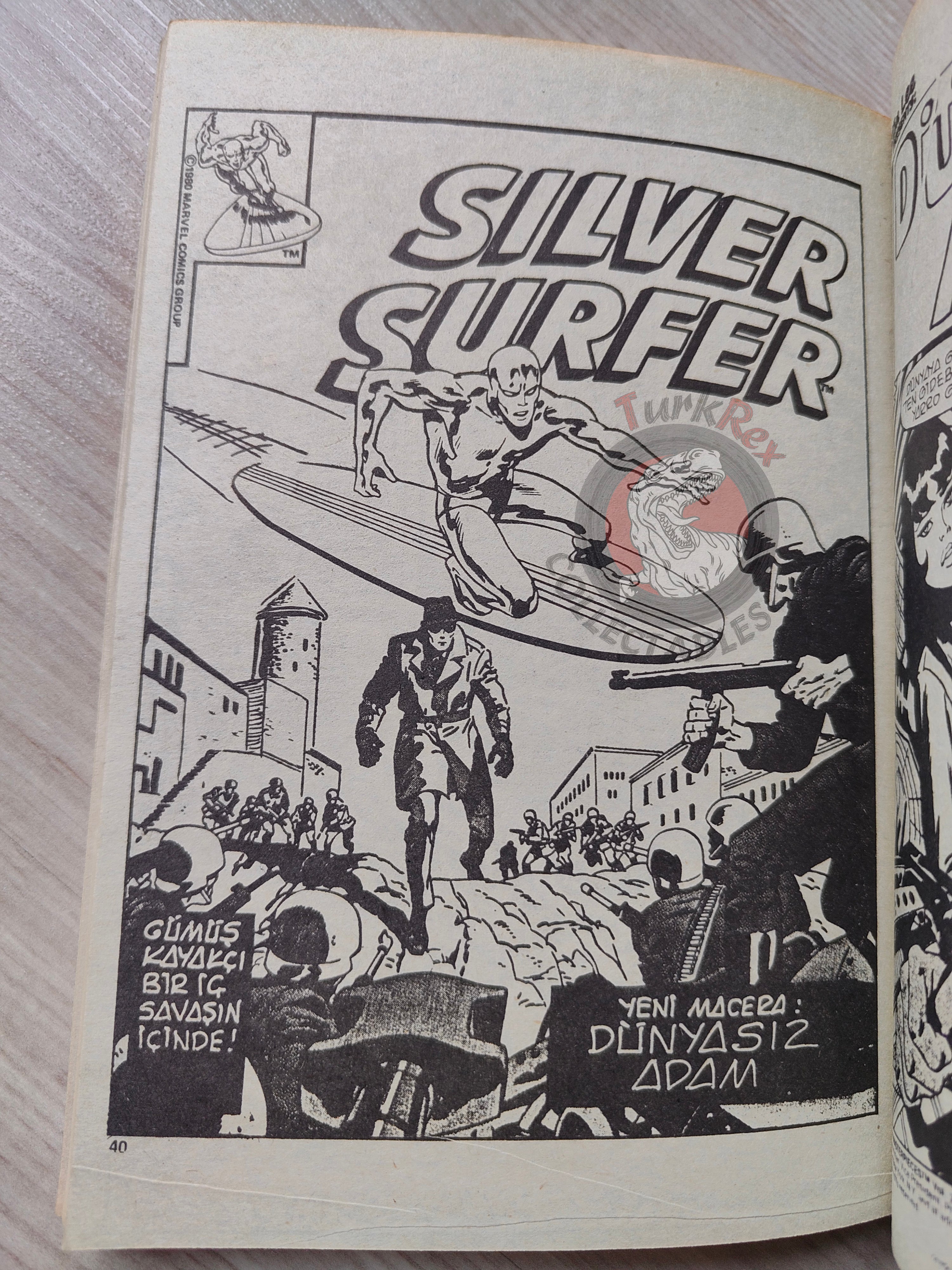 Silver Surfer Vol #3 1988 Turkish Comic Turkey #6 #7 #8 #9 #10 What If? #43