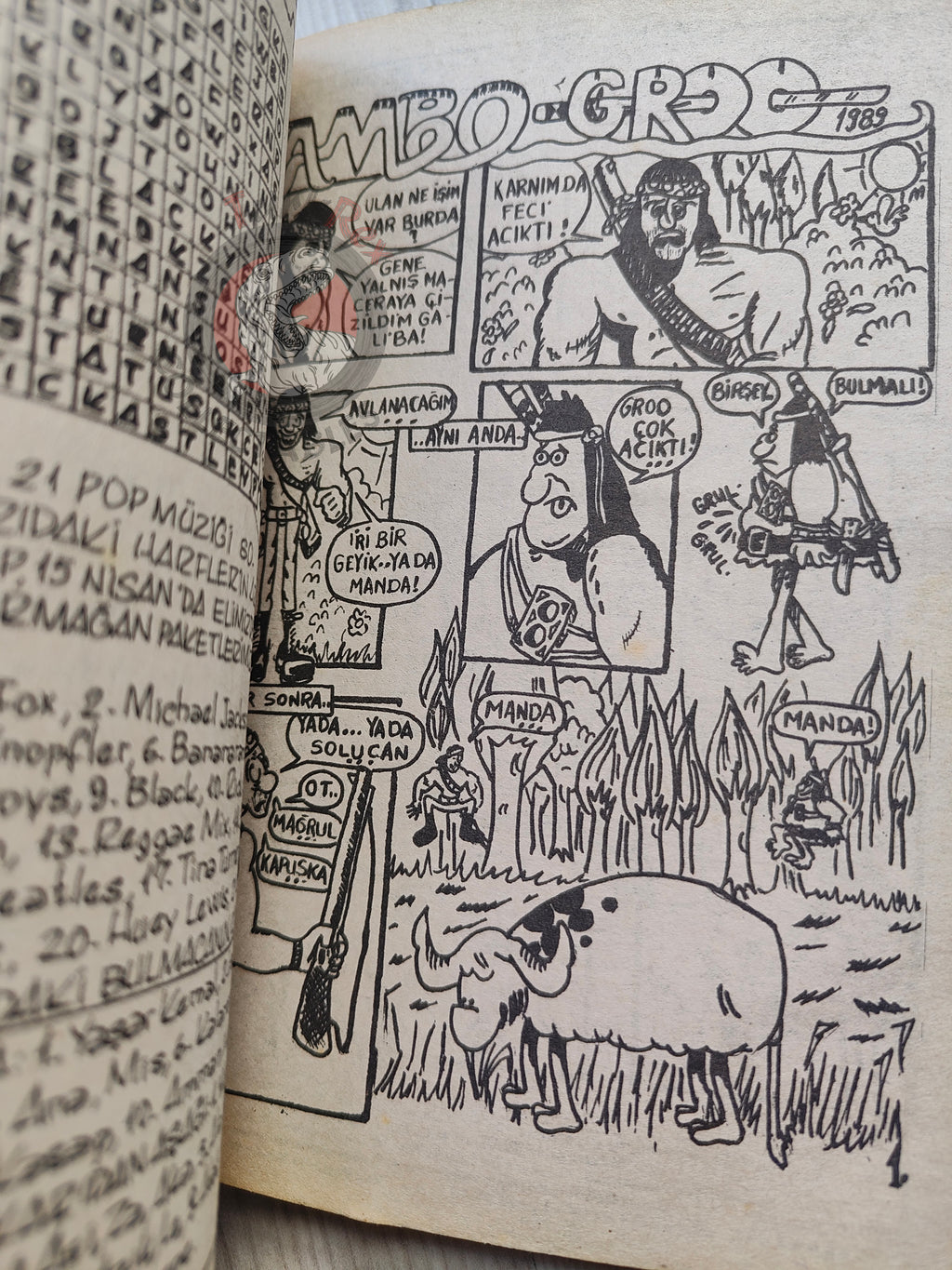 Groo the Wanderer Summer Special Issue 1989 Turkish Comic Turkey