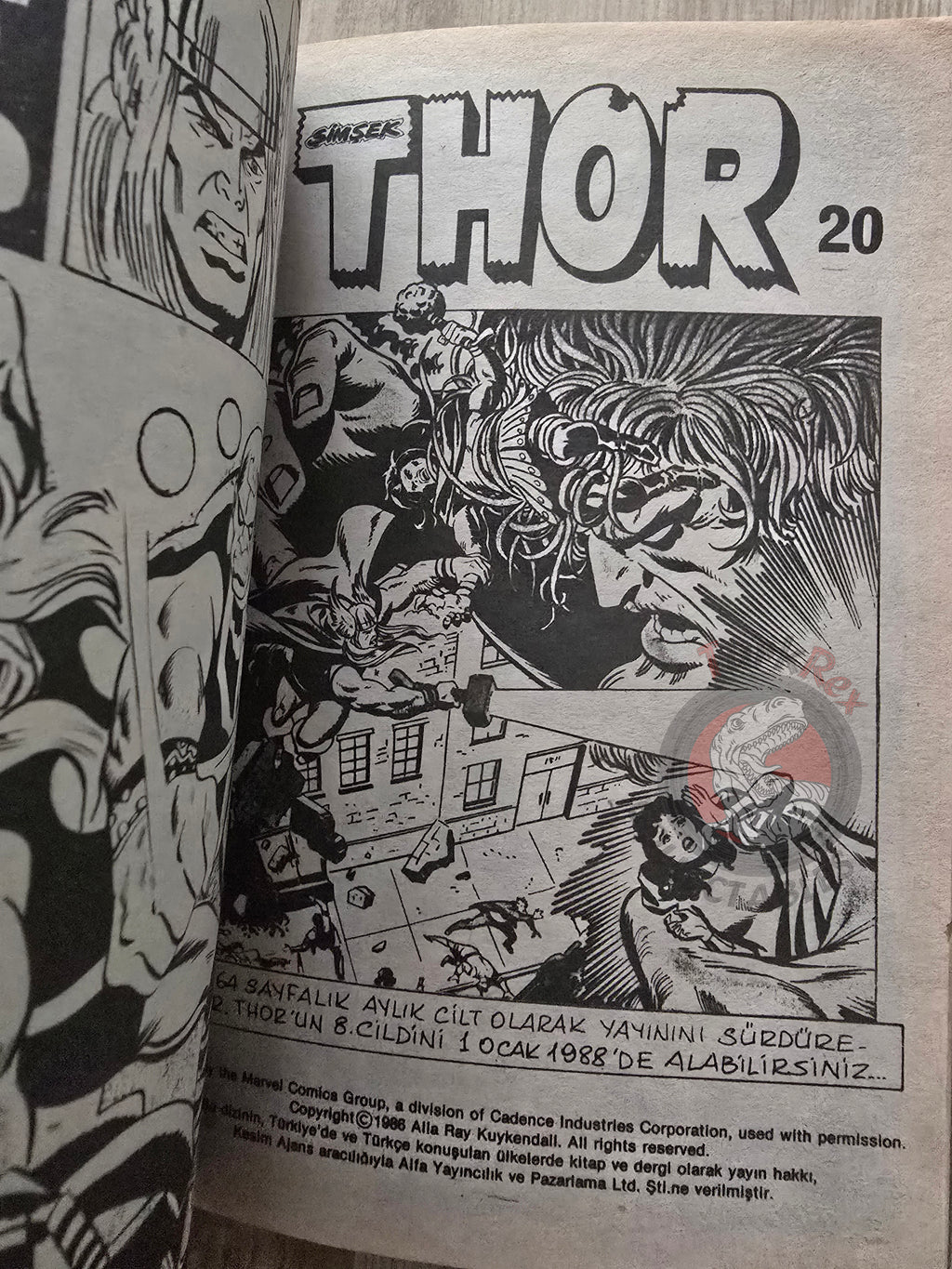 Thor Vol #7 1987 Turkish Comic Turkey The Mighty Thor #205–207 #11 #223 #226 #228 #229