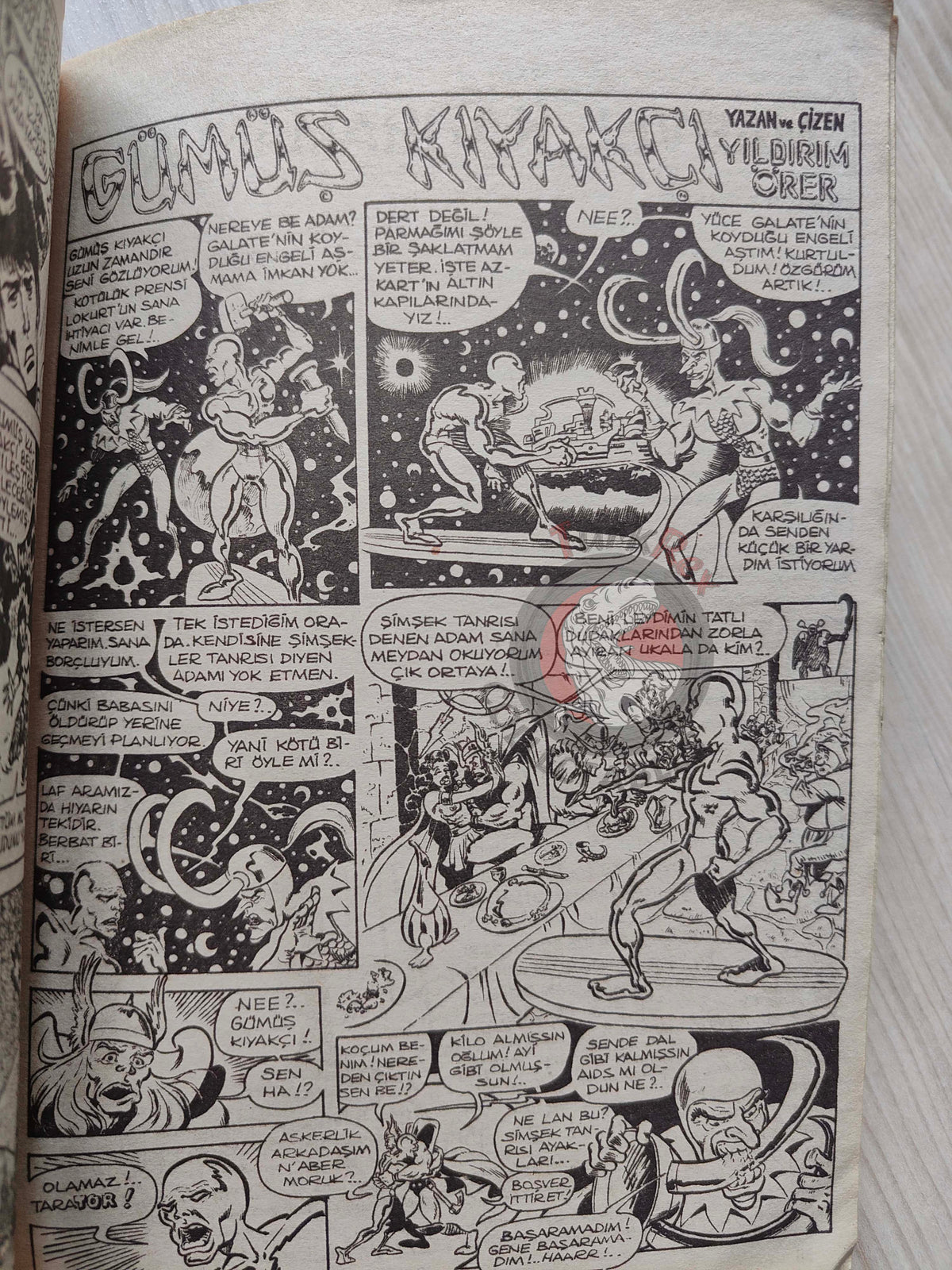 Silver Surfer Vol #5 1989 Turkish Comic Turkey Fantastic Four #155 #156 #157 Hulk #250