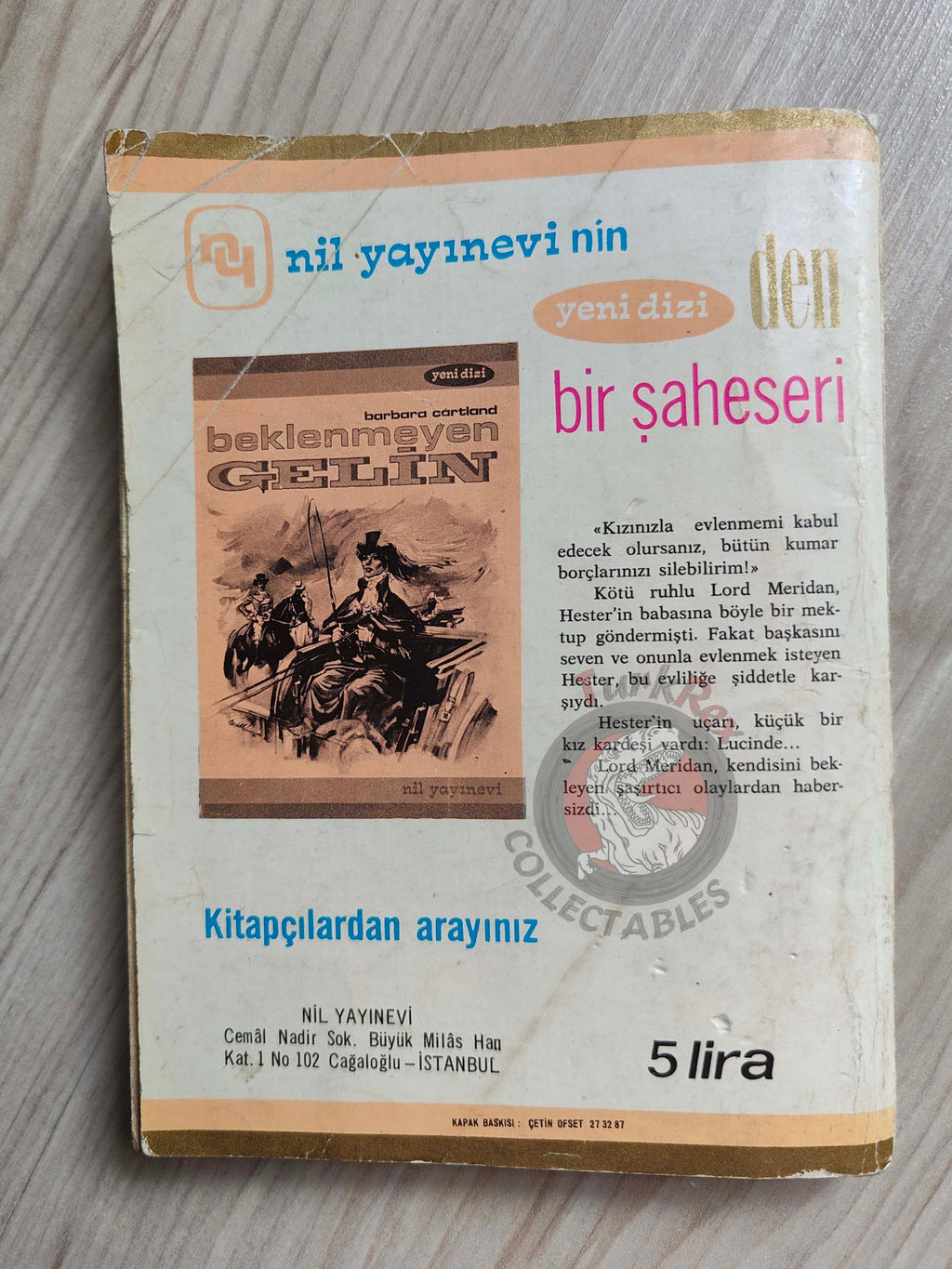 Lucky Luke #3 Western Circus 1972 Turkish Comic Turkey Tif Et Tondu