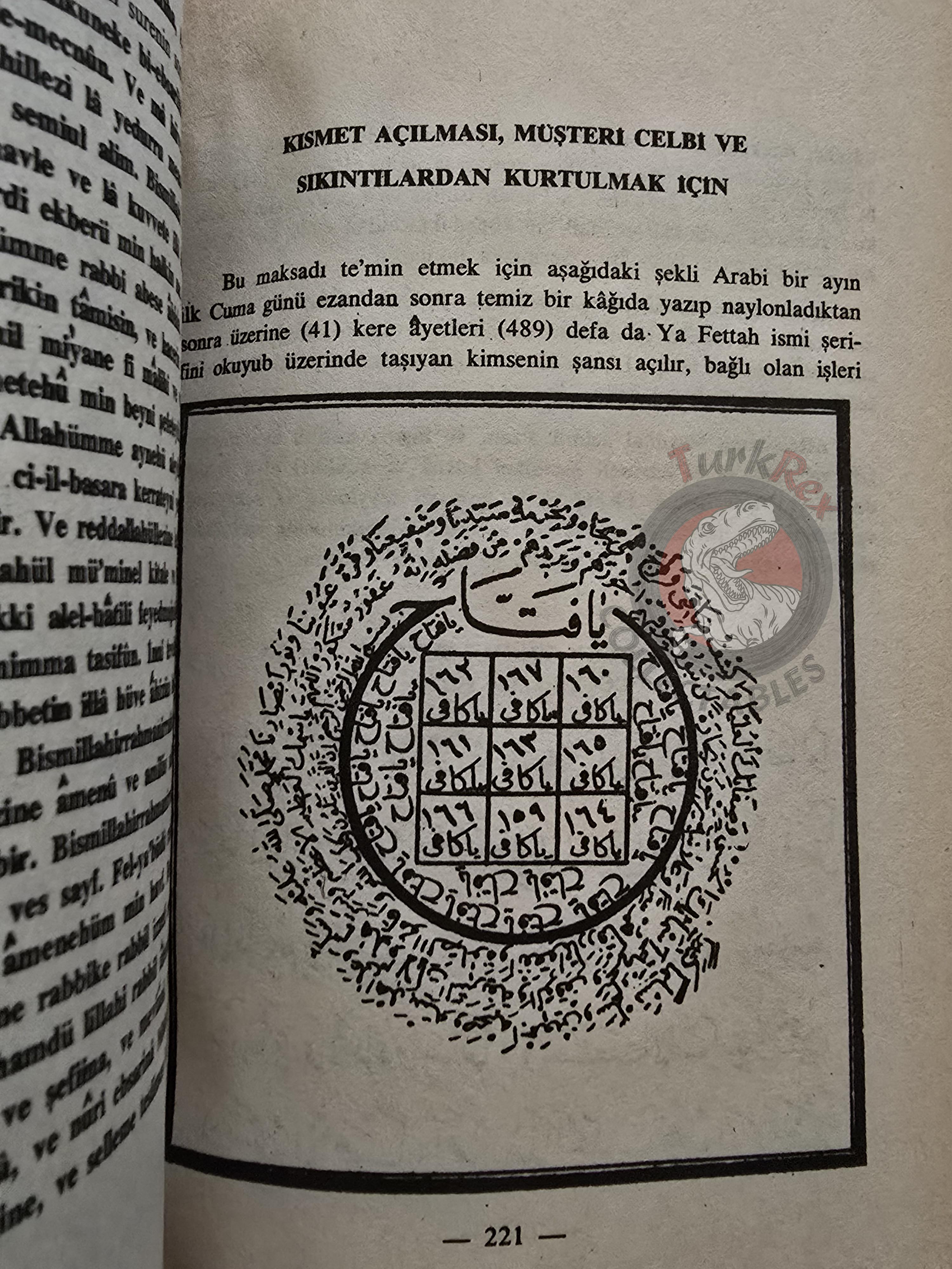 Hidden Sciences Vol 1 Islamic Occult Havass Vefq Spells Charm Turkish Book Islam Talisman