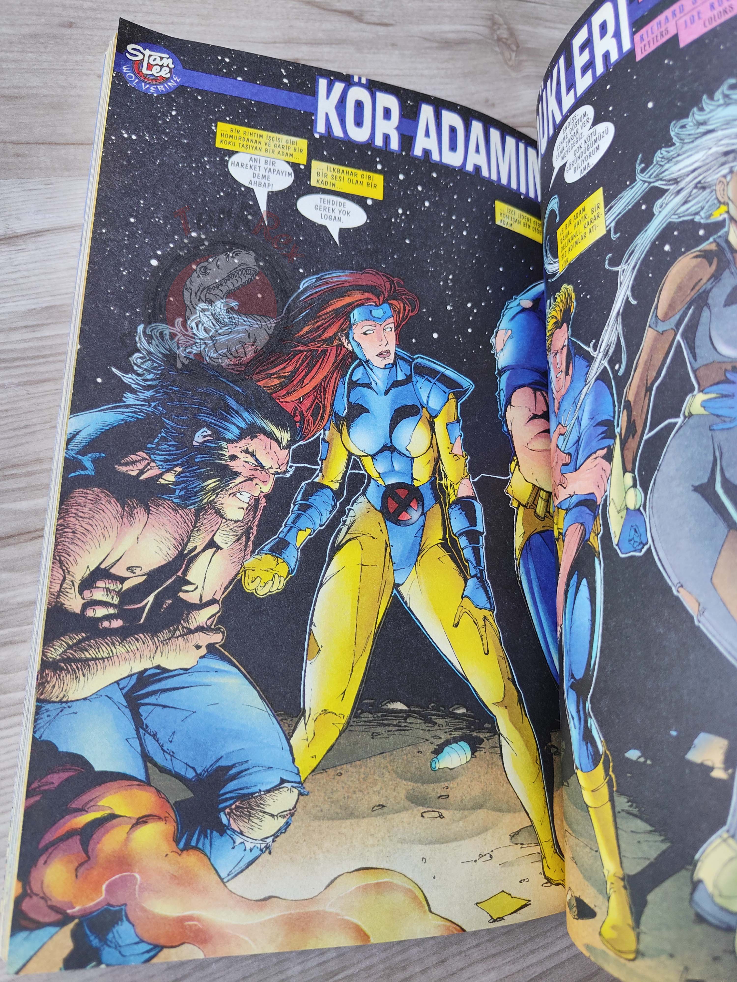 X-Men Vol #1 2002 Turkish Comic Turkey Uncanny #346 #347 #66  #67 Wolverine