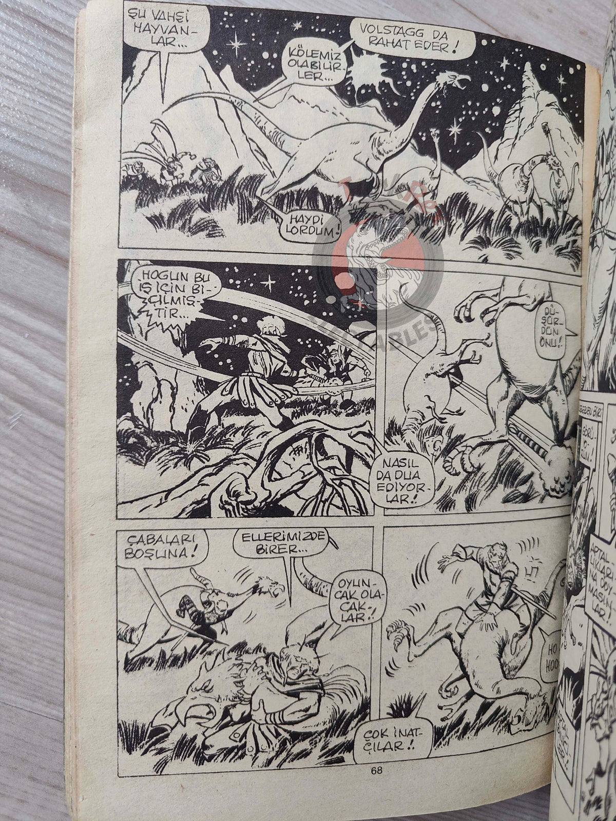 Thor #4 1985 Turkish Comic Turkey The Mighty Thor #193–196 Silver Surfer