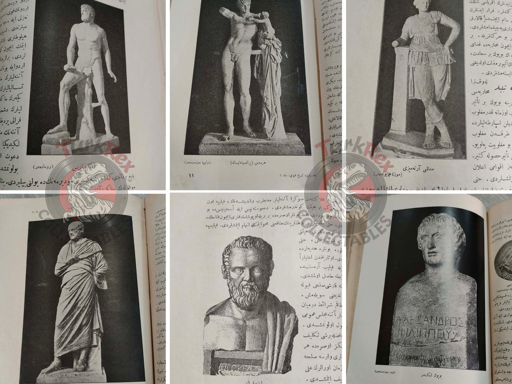 Ottoman 1912 Comprehensive World History Vol 2 Ancient Greece with Maps Ahmed Refik