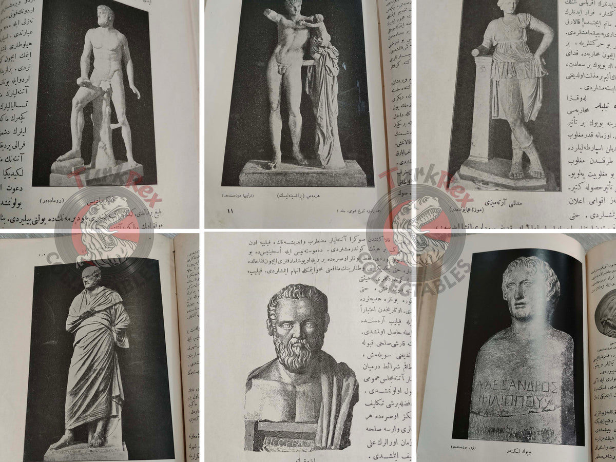 Ottoman 1912 Comprehensive World History Vol 2 Ancient Greece with Maps Ahmed Refik
