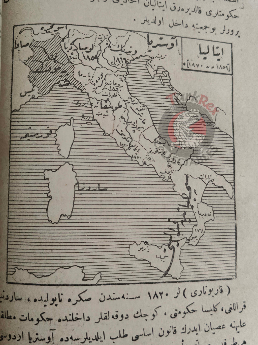 Ottoman 1923 General History Modern Age Book with many Maps Ali Reşad Empire Africa Asia