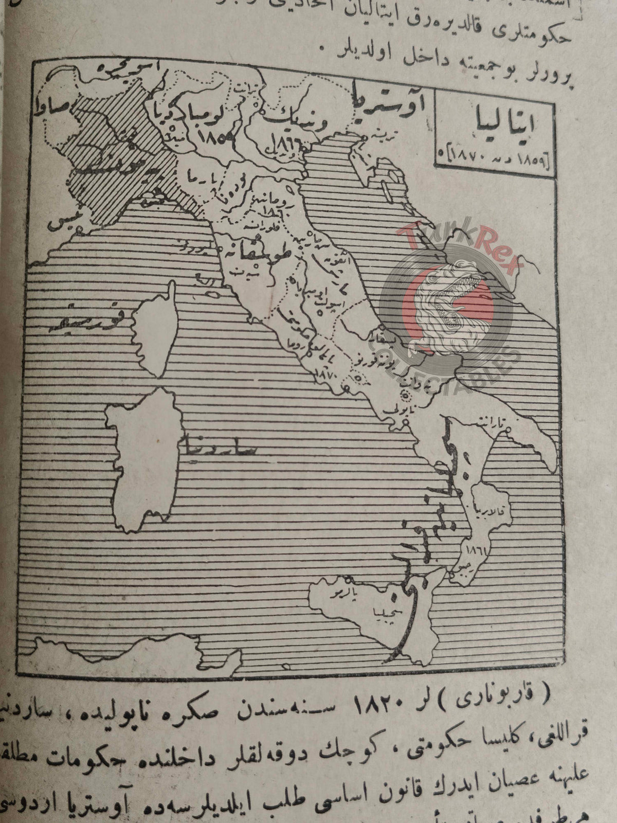 Ottoman 1923 General History Modern Age Book with many Maps Ali Reşad Empire Africa Asia