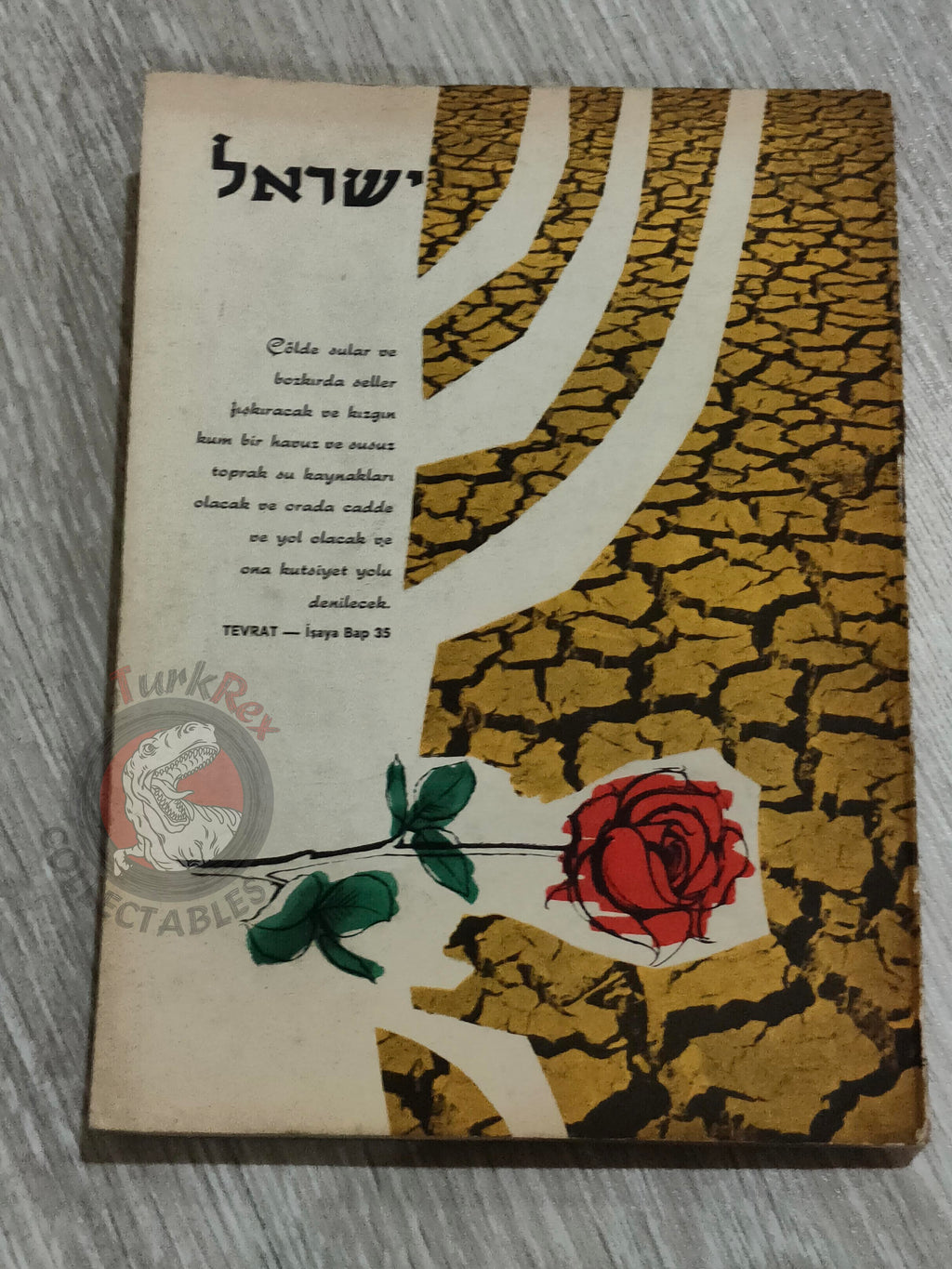 Israel 13th Anniversary 1961 Israeli Embassy Propaganda Turkish Book Turkey Middle East