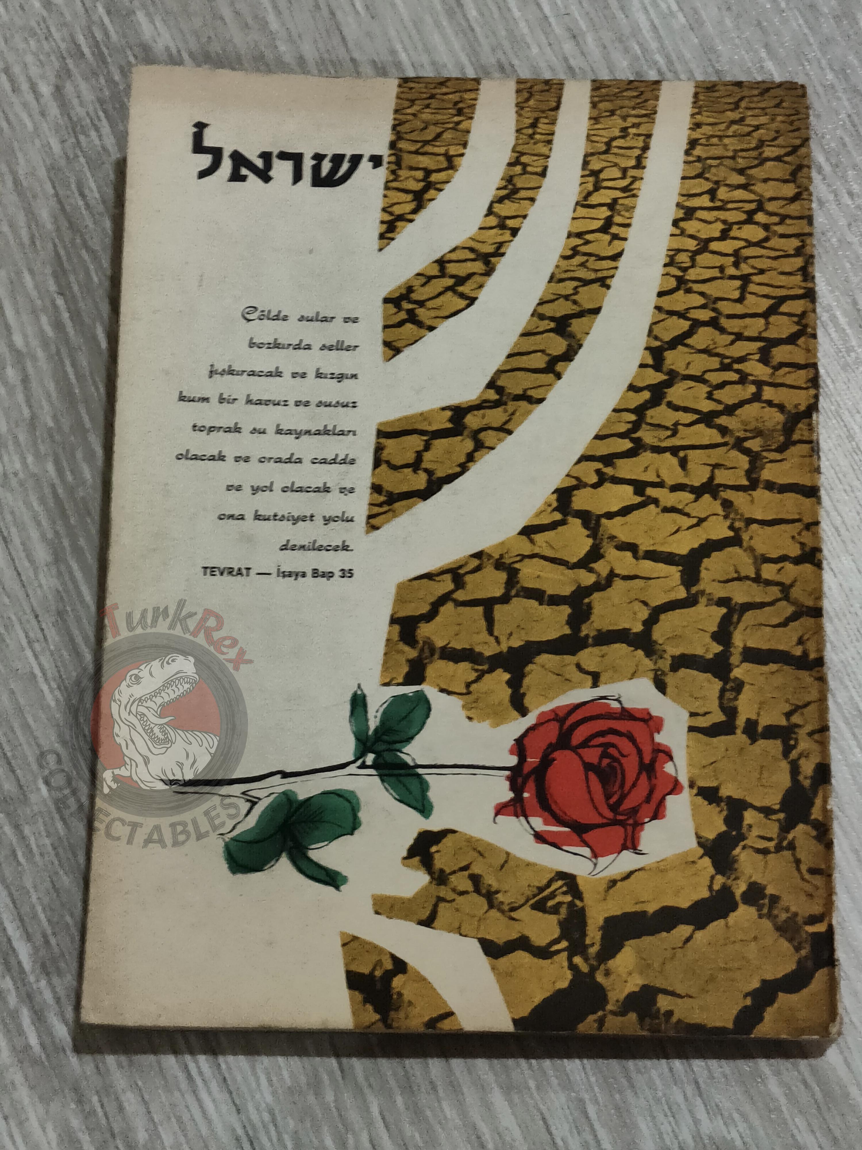 Israel 13th Anniversary 1961 Israeli Embassy Propaganda Turkish Book Turkey Middle East