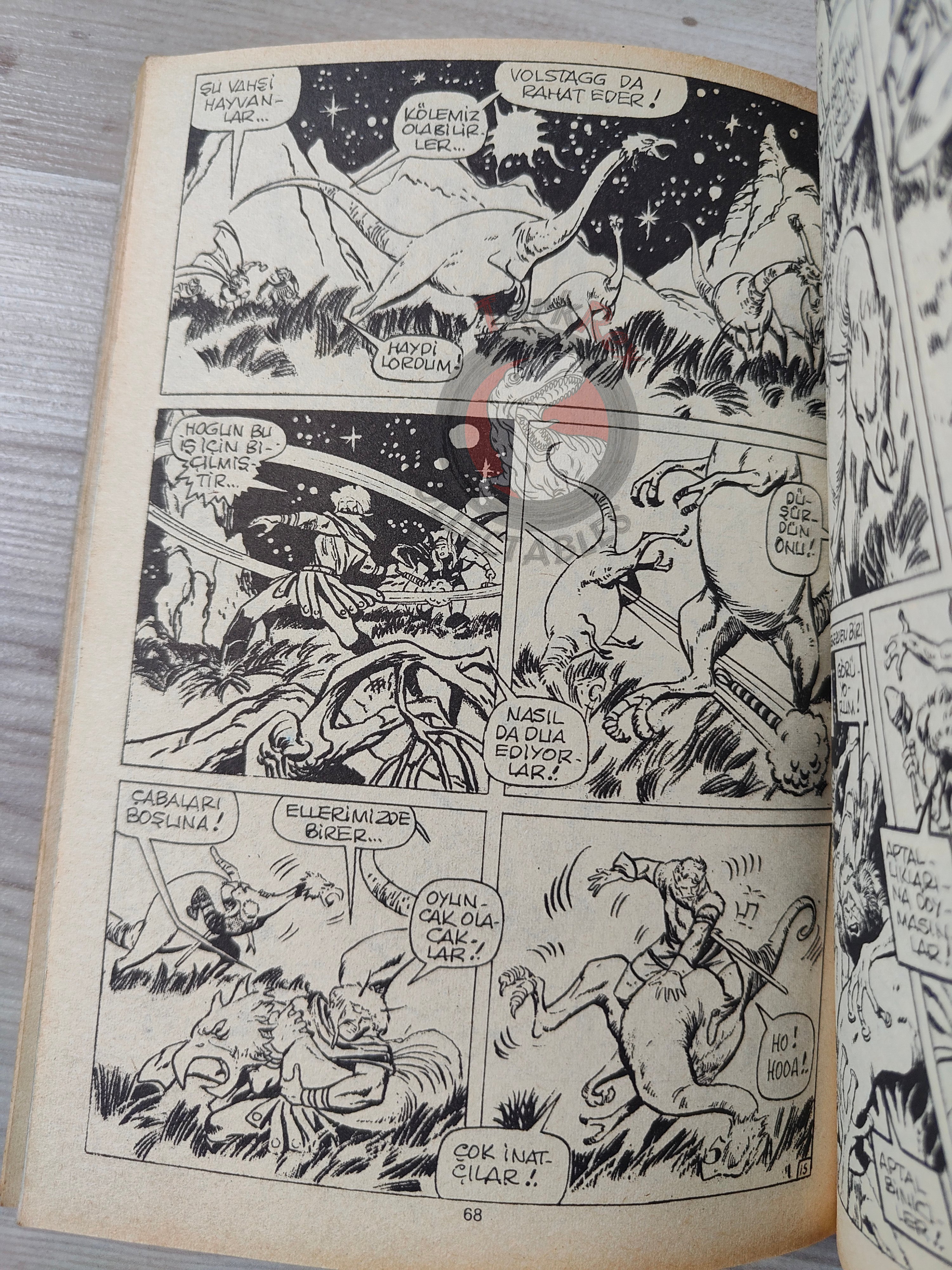 Thor #4 1985 Turkish Comic Turkey The Mighty Thor #193–196 Silver Surfer