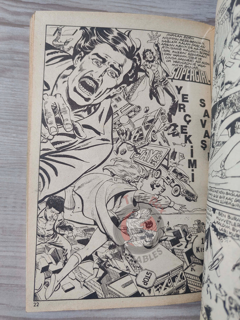 Superman Vol #3 1980s Turkish Comic Turkey #329 #331 #332 Superboy #232