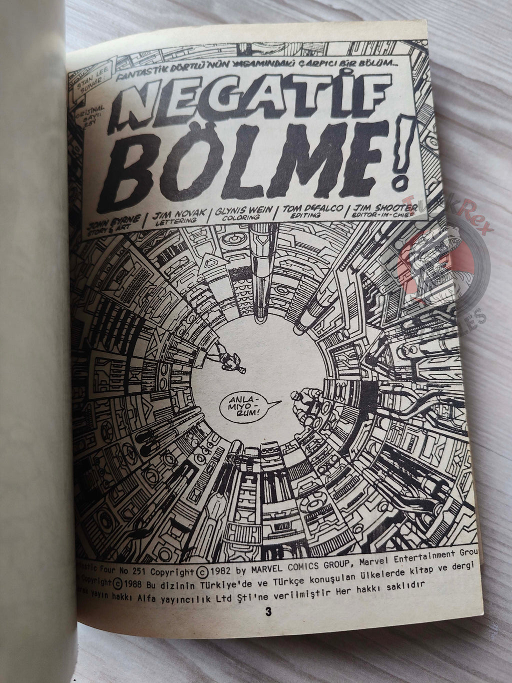Fantastic Four Special Issue 1989 Turkish Comic Turkey #245 - #258