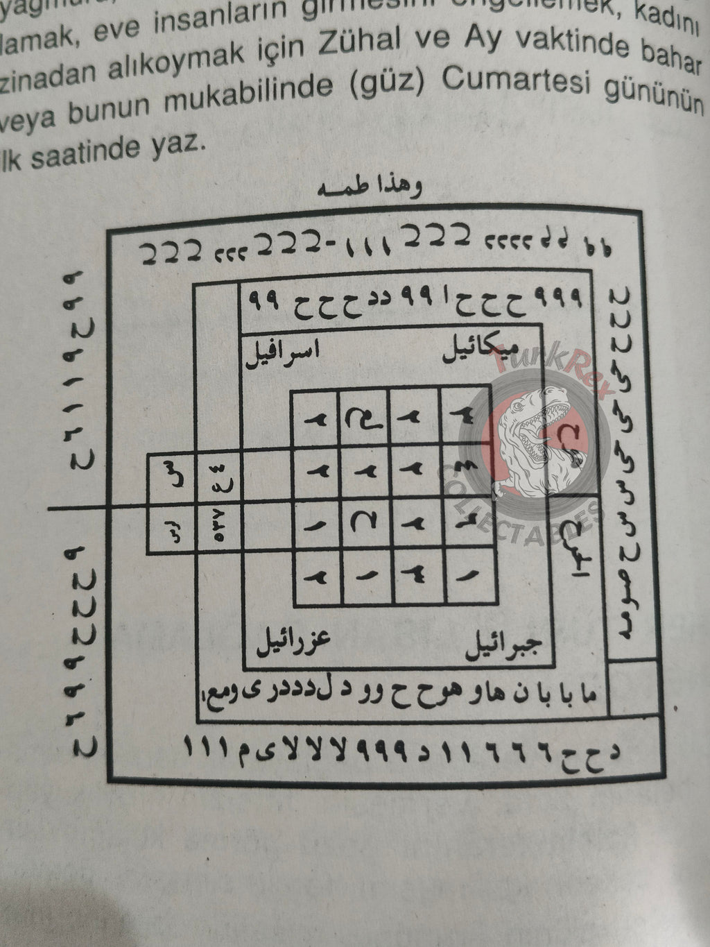 Imam al-Ghazali – Al-Awafaq Islamic Occult Havass Vefq Spells Charm Book Islam Talisman