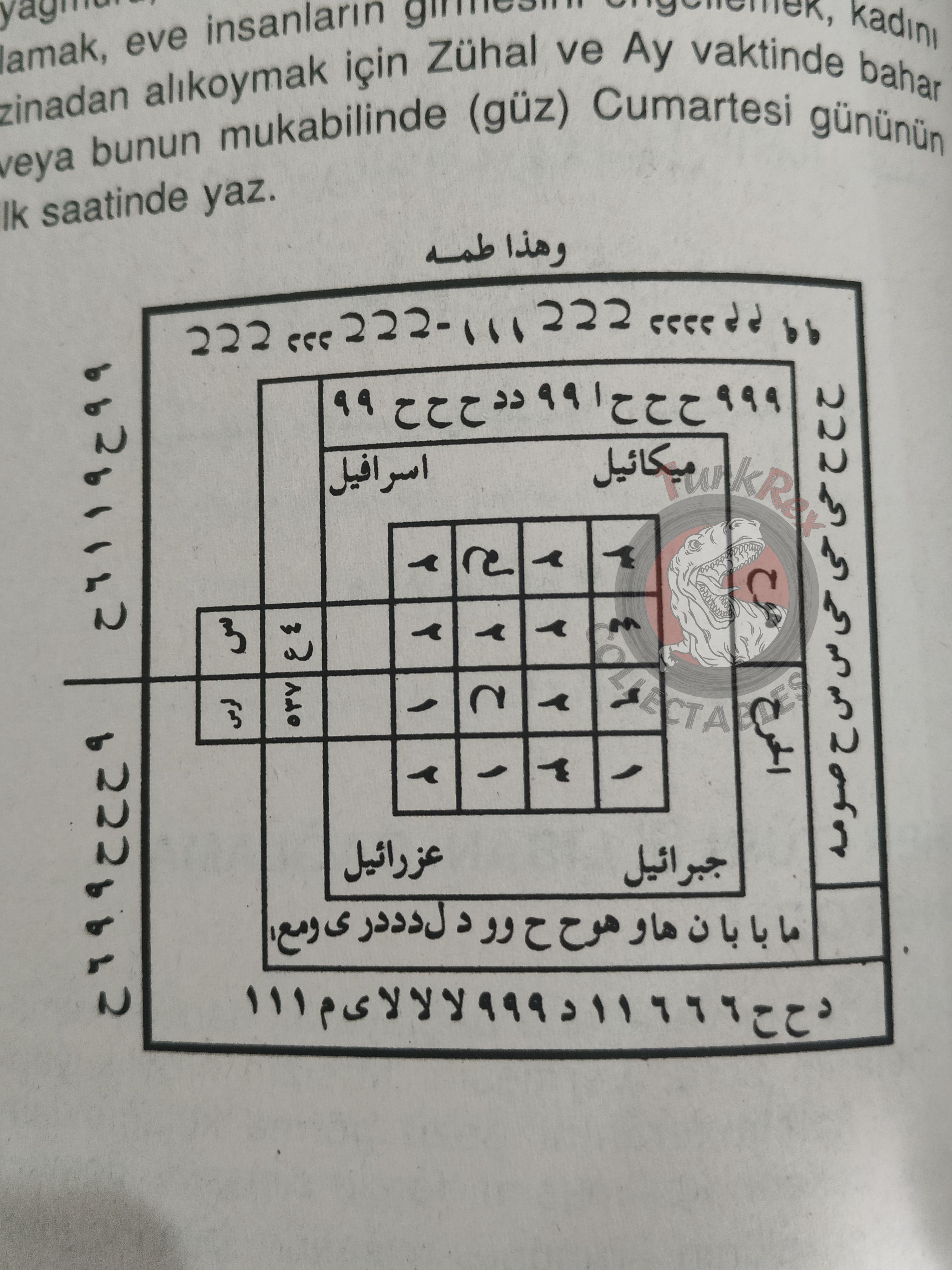 Imam al-Ghazali – Al-Awafaq Islamic Occult Havass Vefq Spells Charm Book Islam Talisman