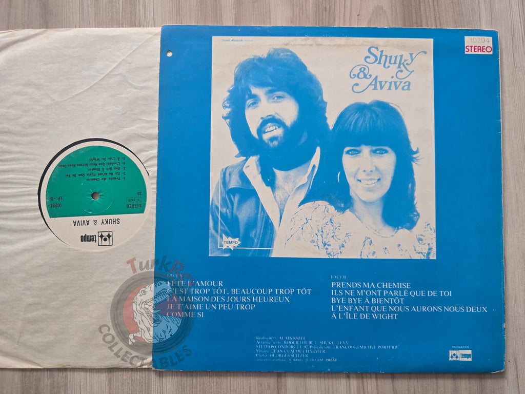 Shuky & Aviva – Shuky & Aviva Turkish Pressing Vinyl Turkey Edition