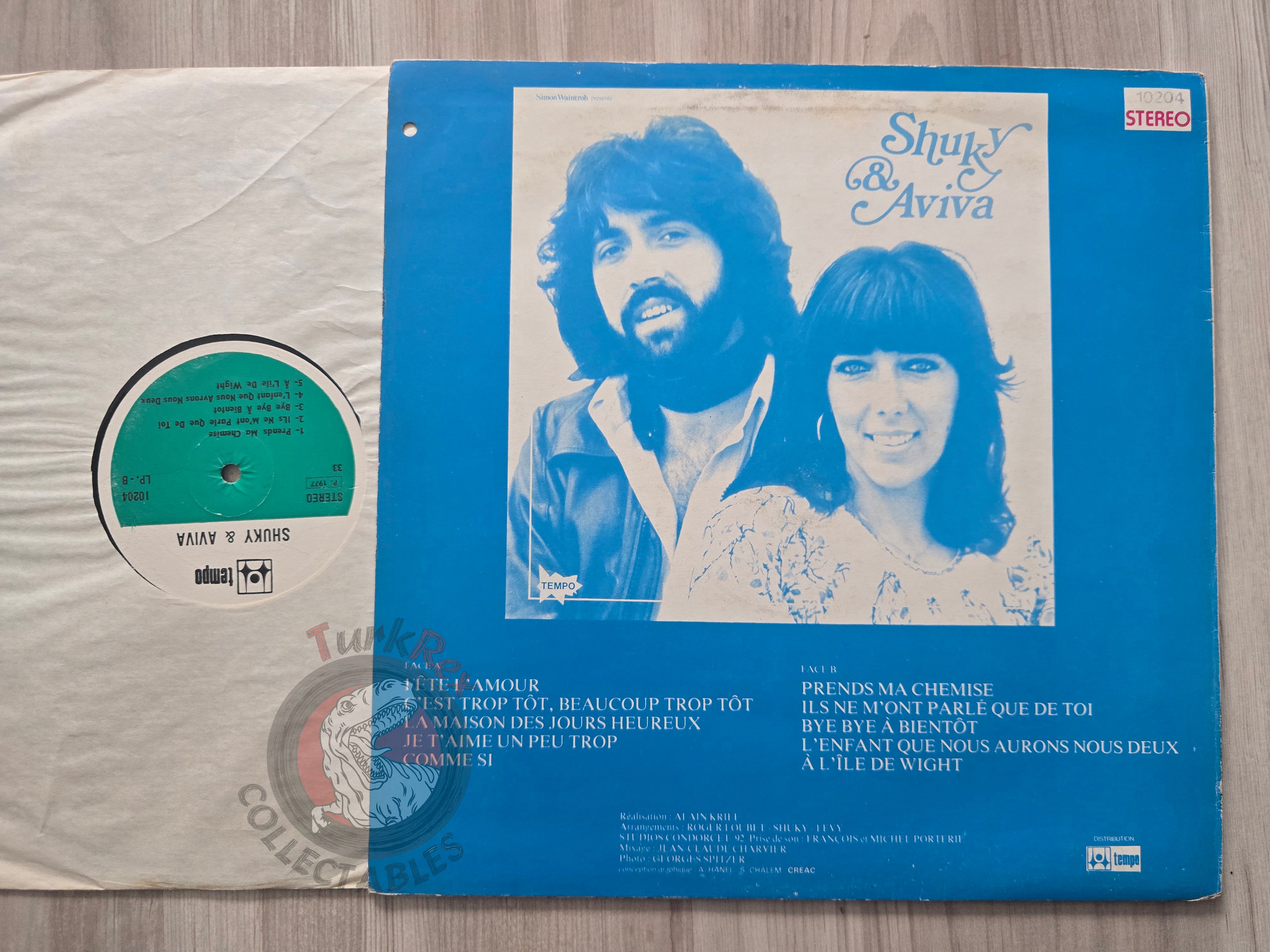 Shuky & Aviva – Shuky & Aviva Turkish Pressing Vinyl Turkey Edition