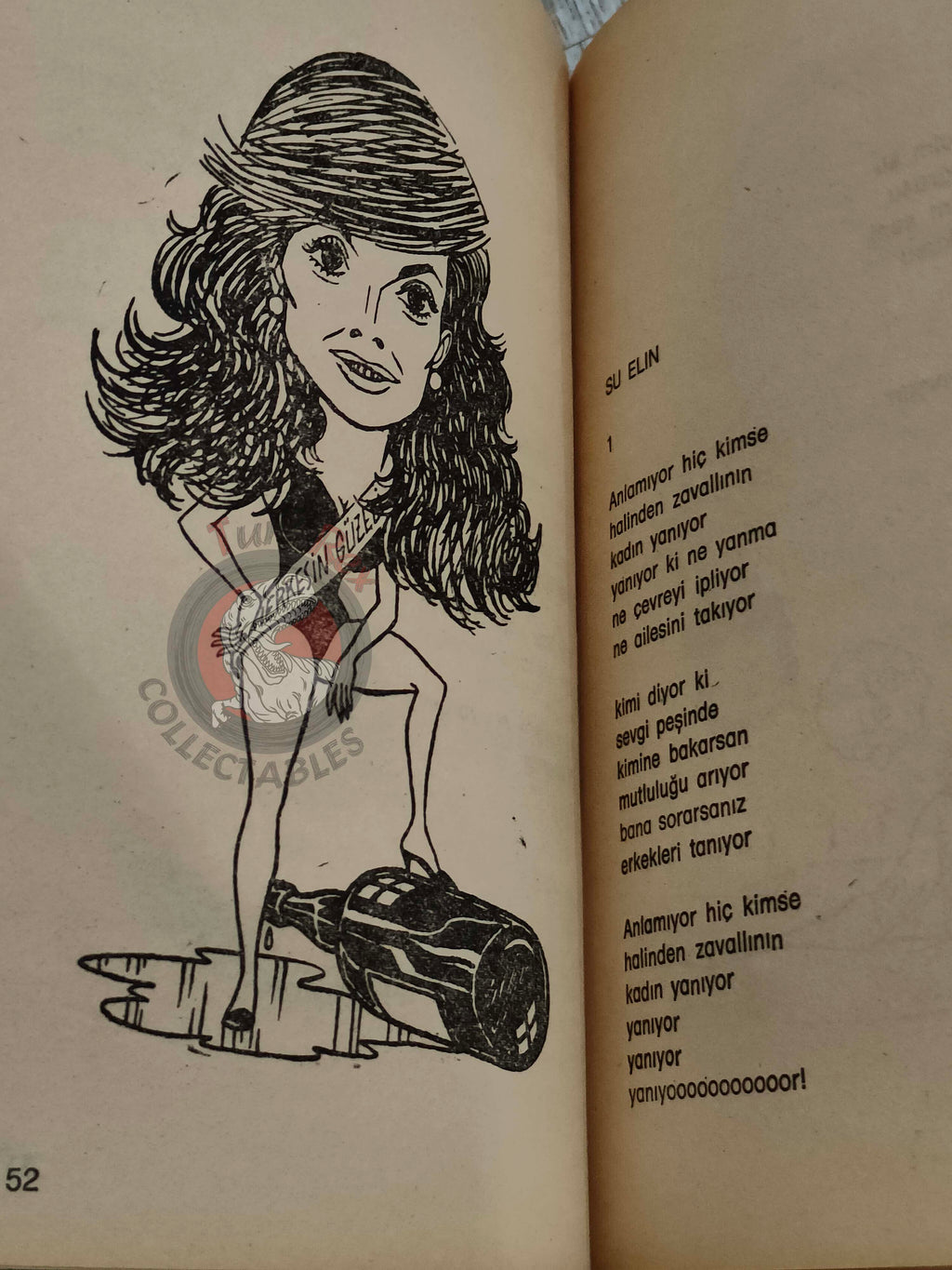 Dallas Tv Series Cartoon Book 1982 Unique Turkish Comic Turkey J.R. Ewing