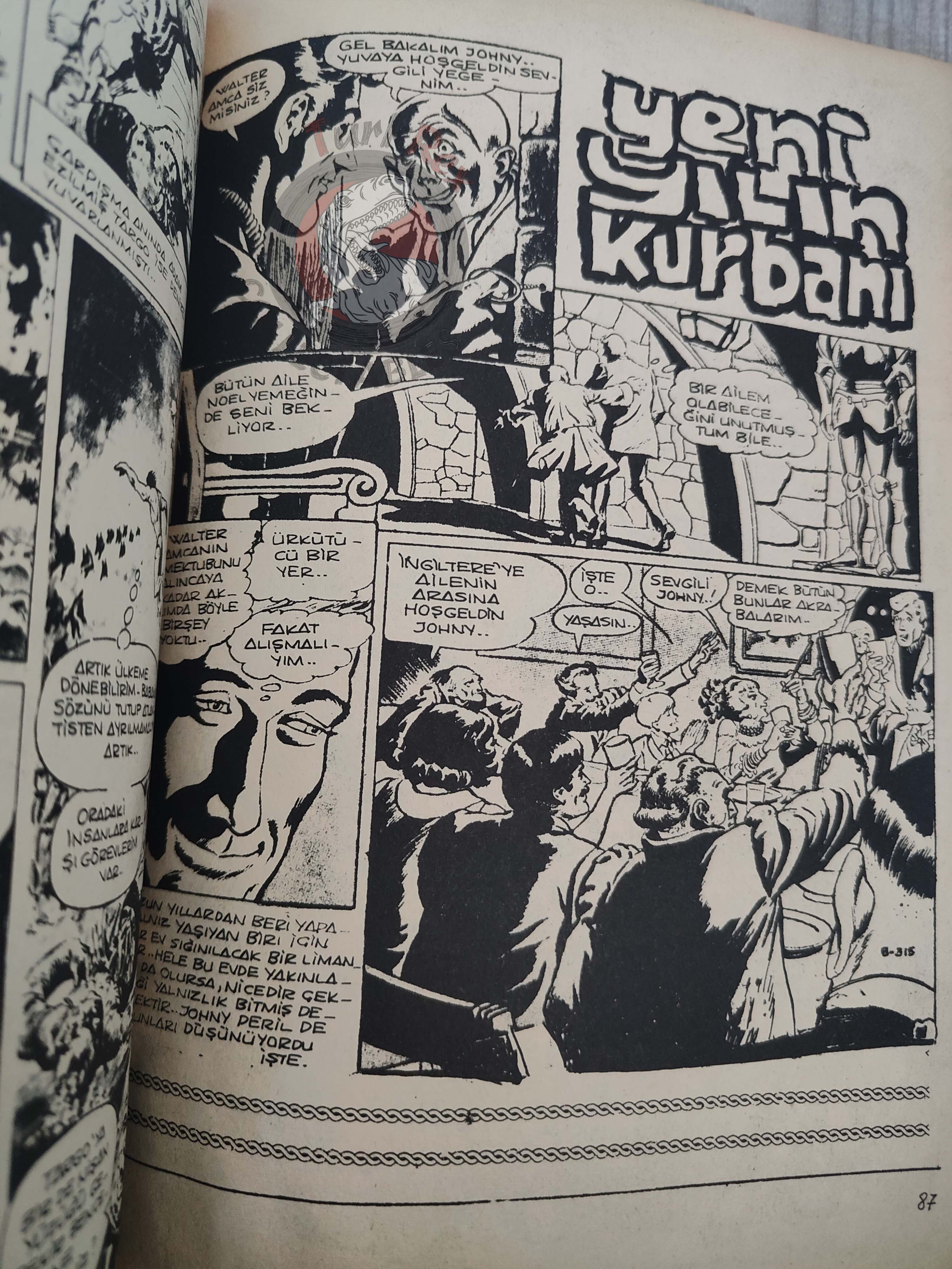 Korku January 1973 Turkish Comic Turkey Vampirella #19 Warren Creepy Eerie
