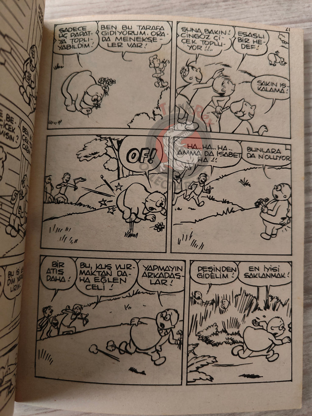 Lucky Luke #12 Les Rivaux de Painful Gulch 1973 Turkish Comic Turkey Tif Et Tondu