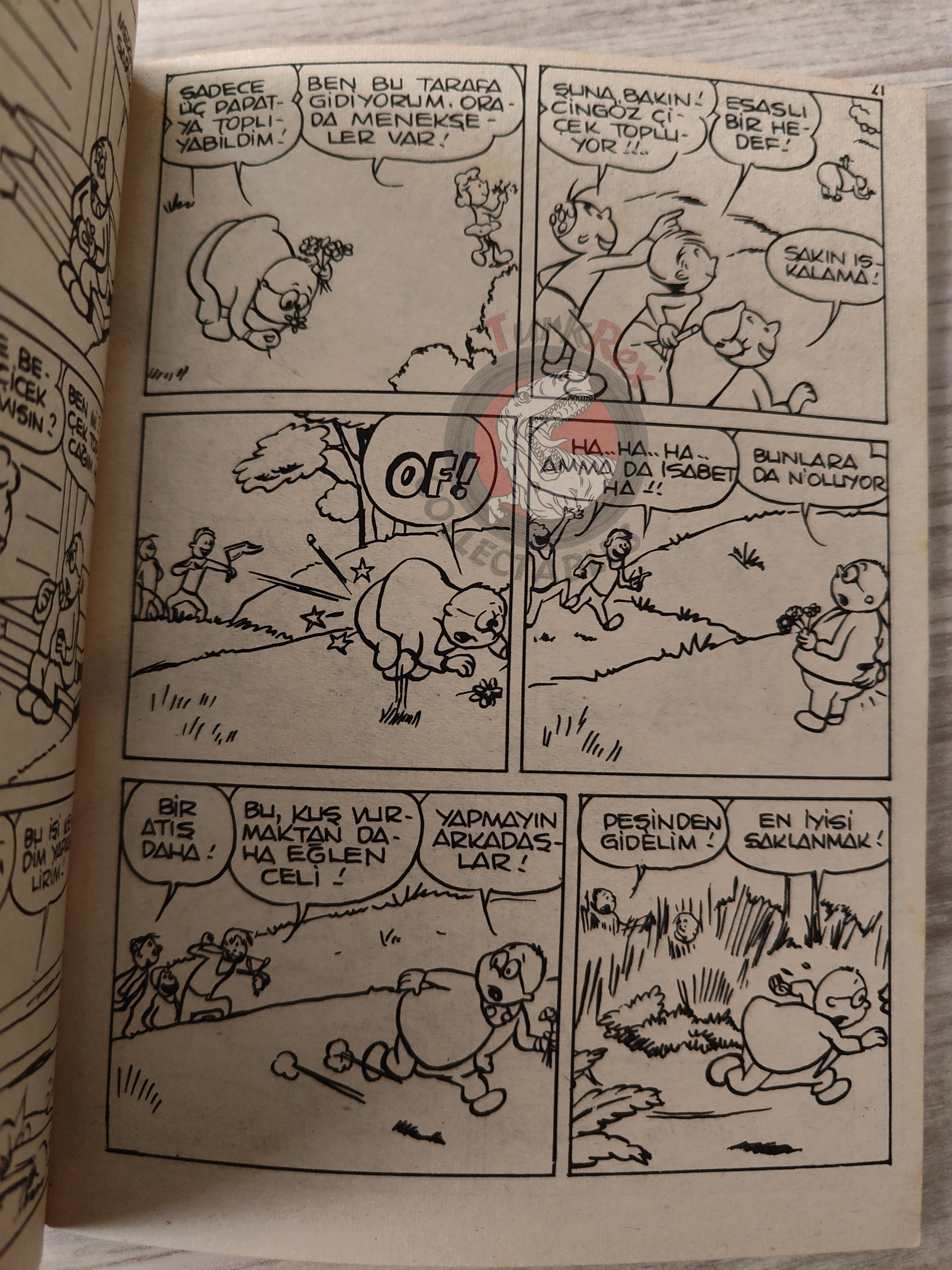 Lucky Luke #12 Les Rivaux de Painful Gulch 1973 Turkish Comic Turkey Tif Et Tondu