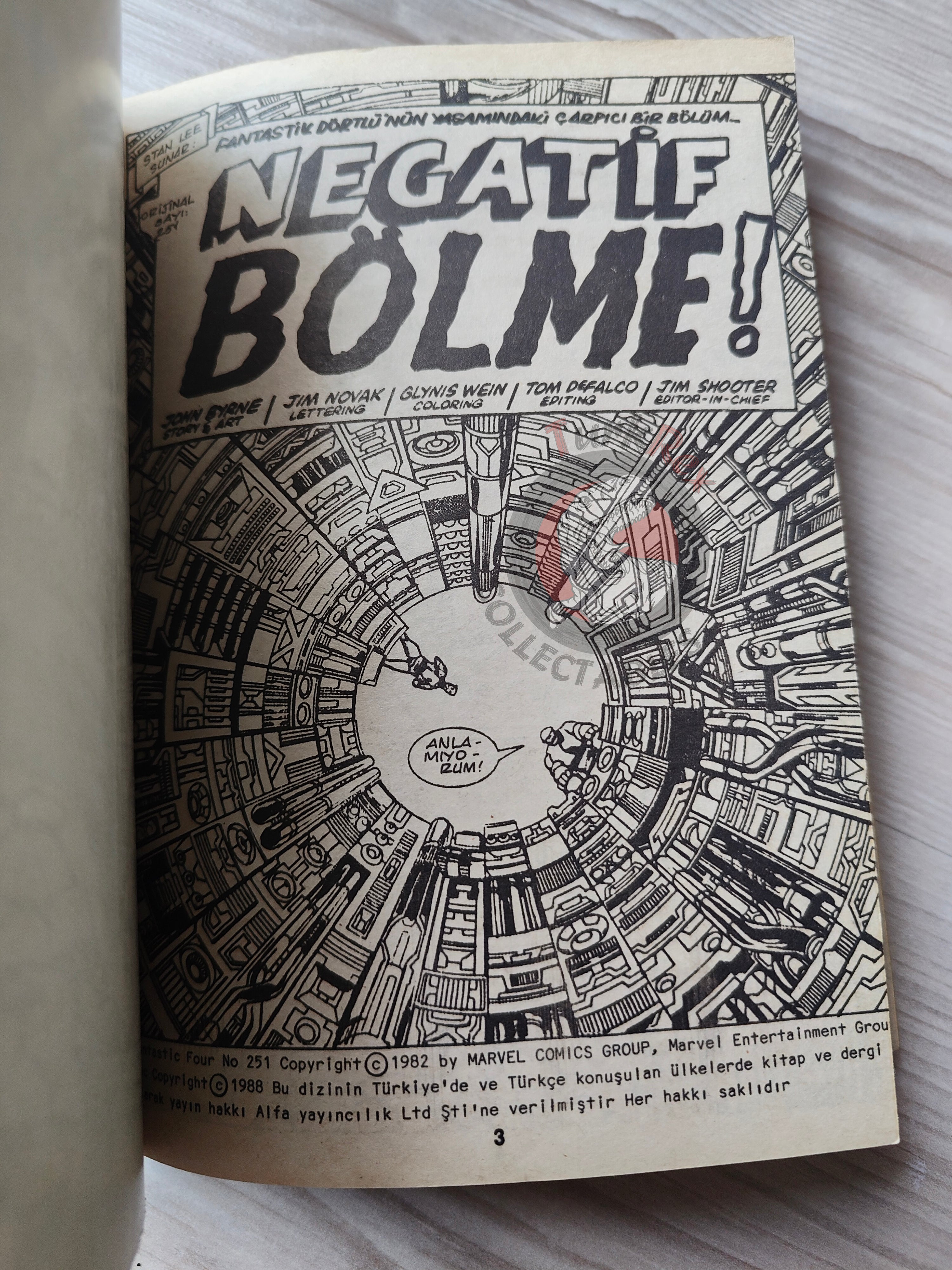 Fantastic Four Special Issue 1989 Turkish Comic Turkey #245 - #258