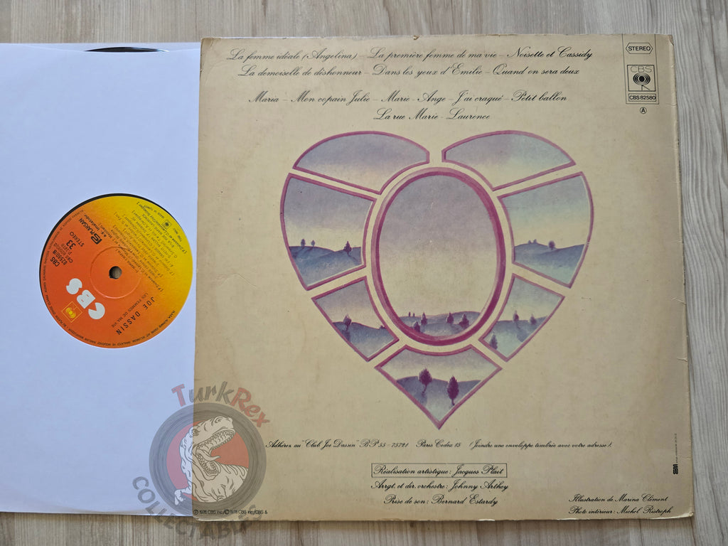 Joe Dassin – Les Femmes De Ma Vie Turkish Pressing Vinyl Turkey Edition