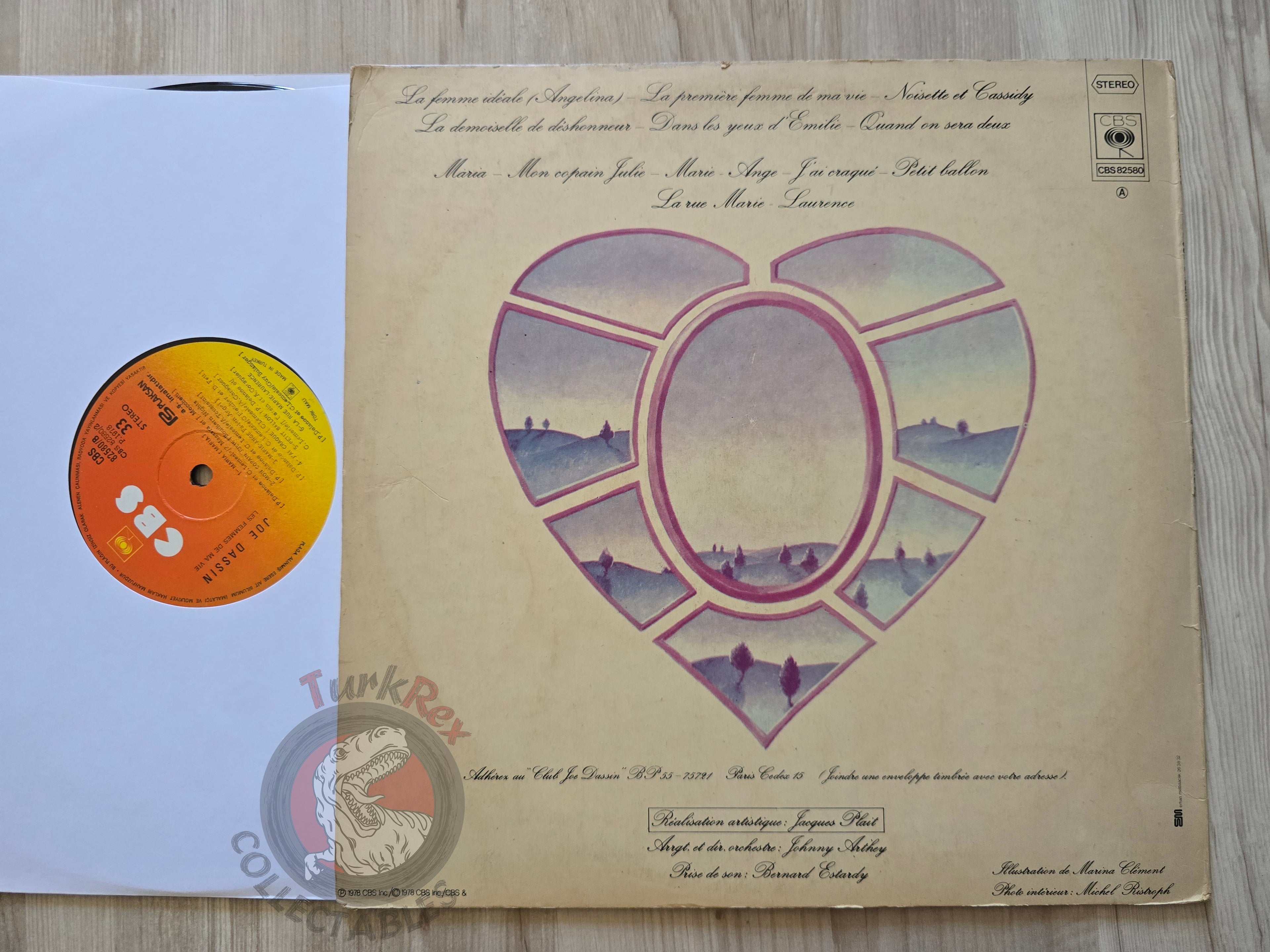 Joe Dassin – Les Femmes De Ma Vie Turkish Pressing Vinyl Turkey Edition