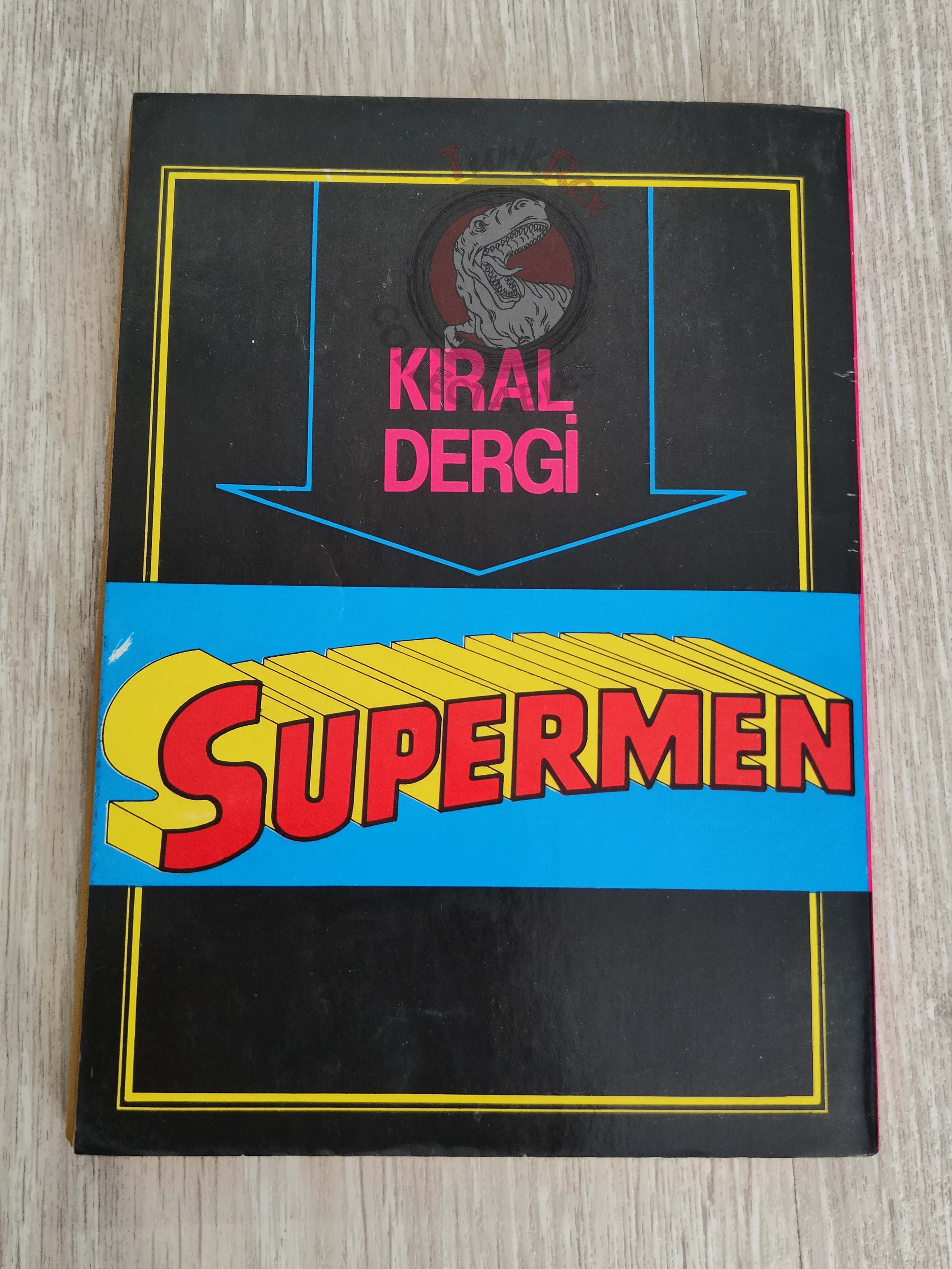 Superman Vol #3 1989 Turkish Comic Turkey Krypton Chronicles  #3 DC Comics Presents #3