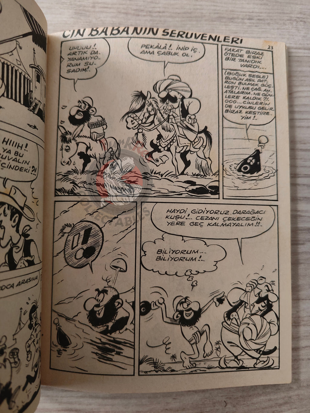 Lucky Luke #9 Le 20e de cavalerie 1972 Turkish Comic Turkey Prudence Petitpas