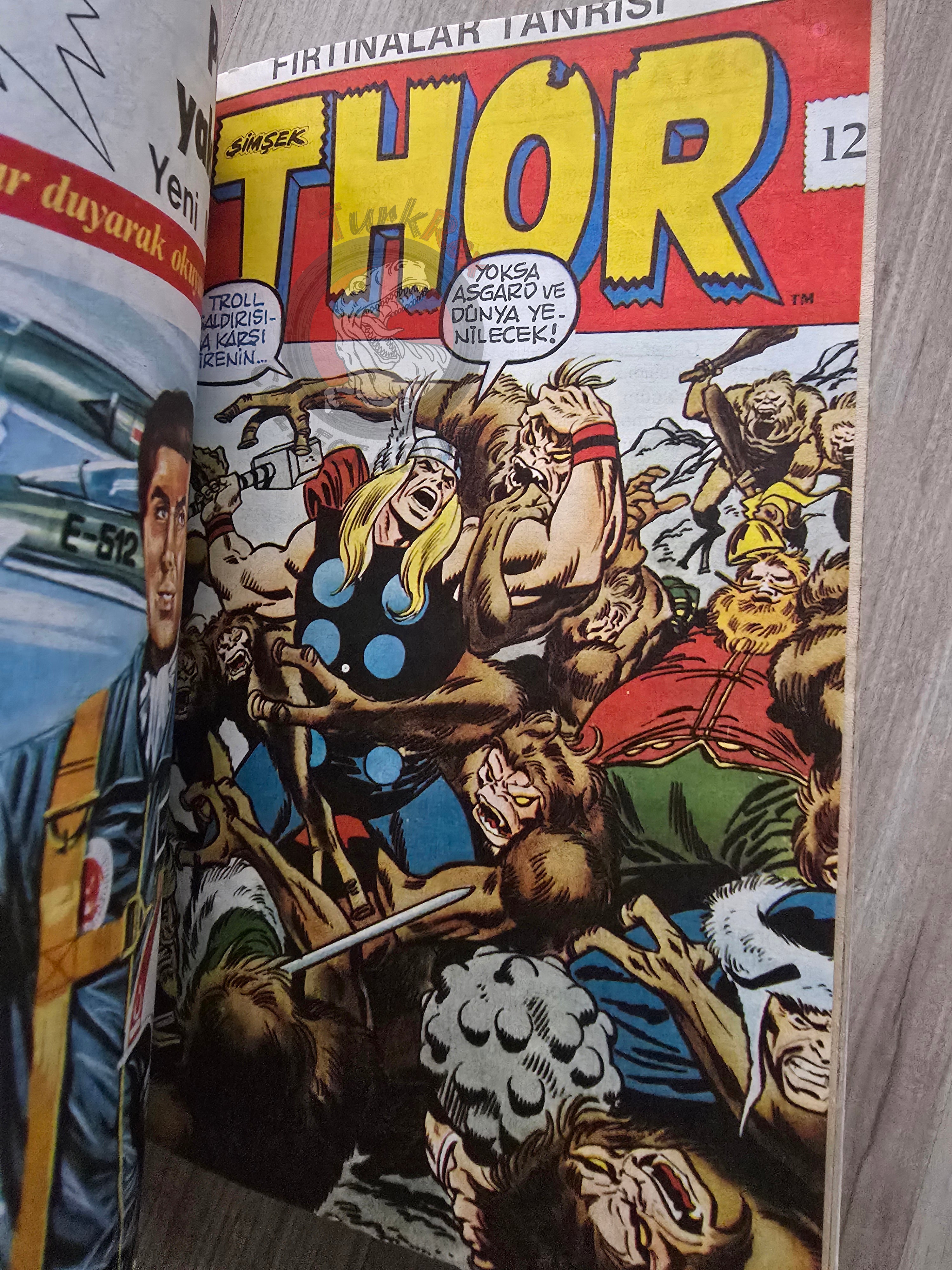 Thor Vol #2 1987 Turkish Comic Turkey The Mighty Thor #188–196 cover #180