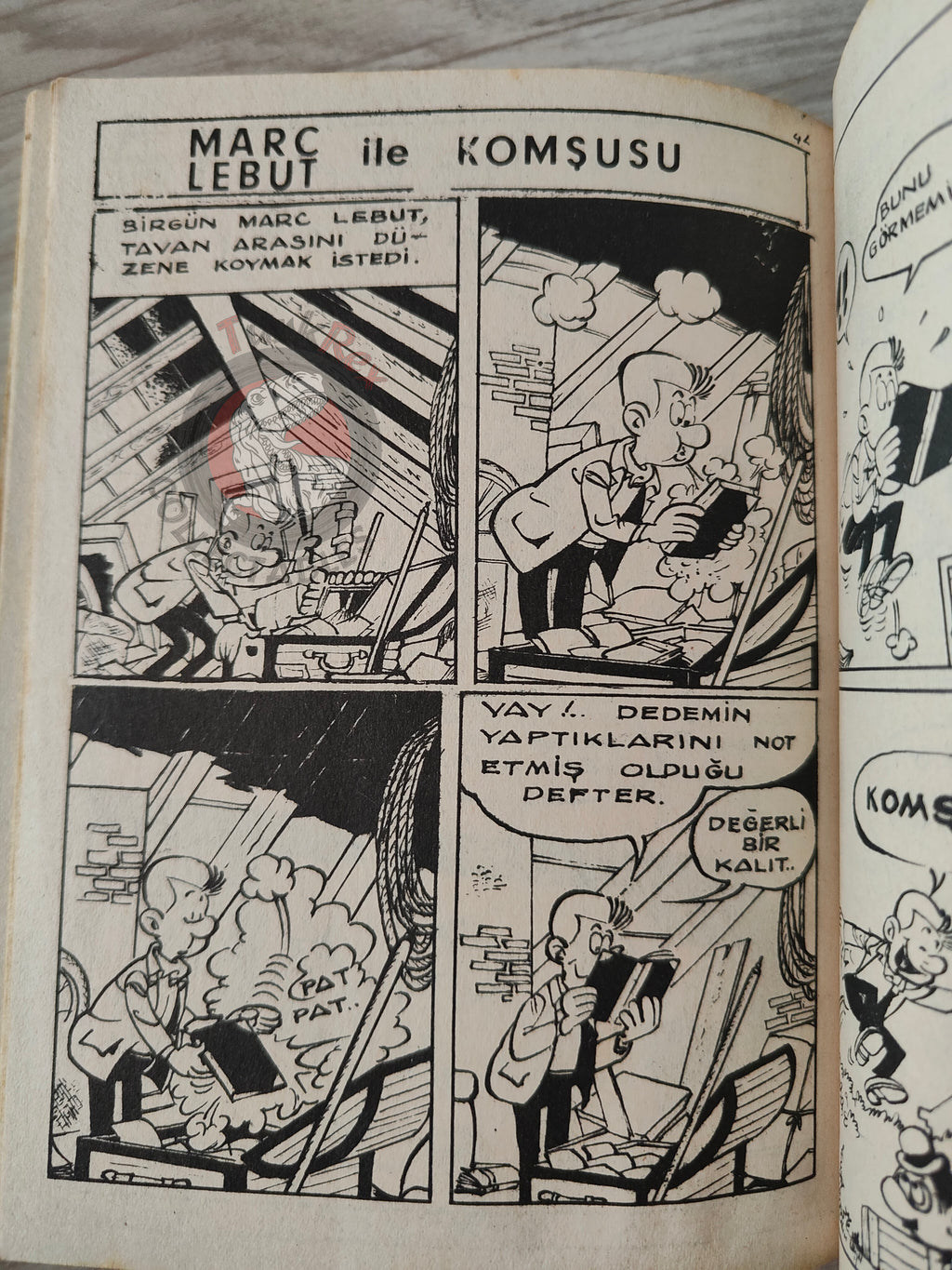 Lucky Luke #10 La Ville Fantôme 1972 Turkish Comic Turkey Gil Jourdan Gaston