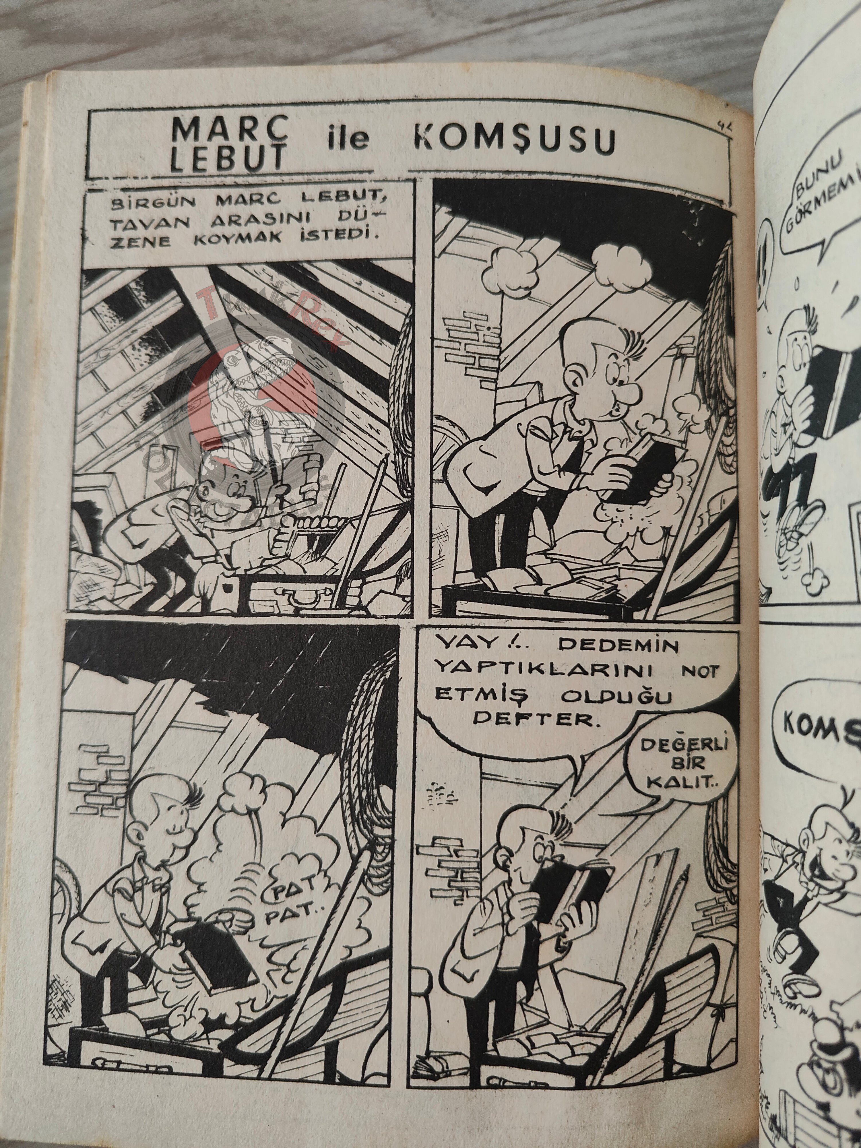Lucky Luke #10 La Ville Fantôme 1972 Turkish Comic Turkey Gil Jourdan Gaston