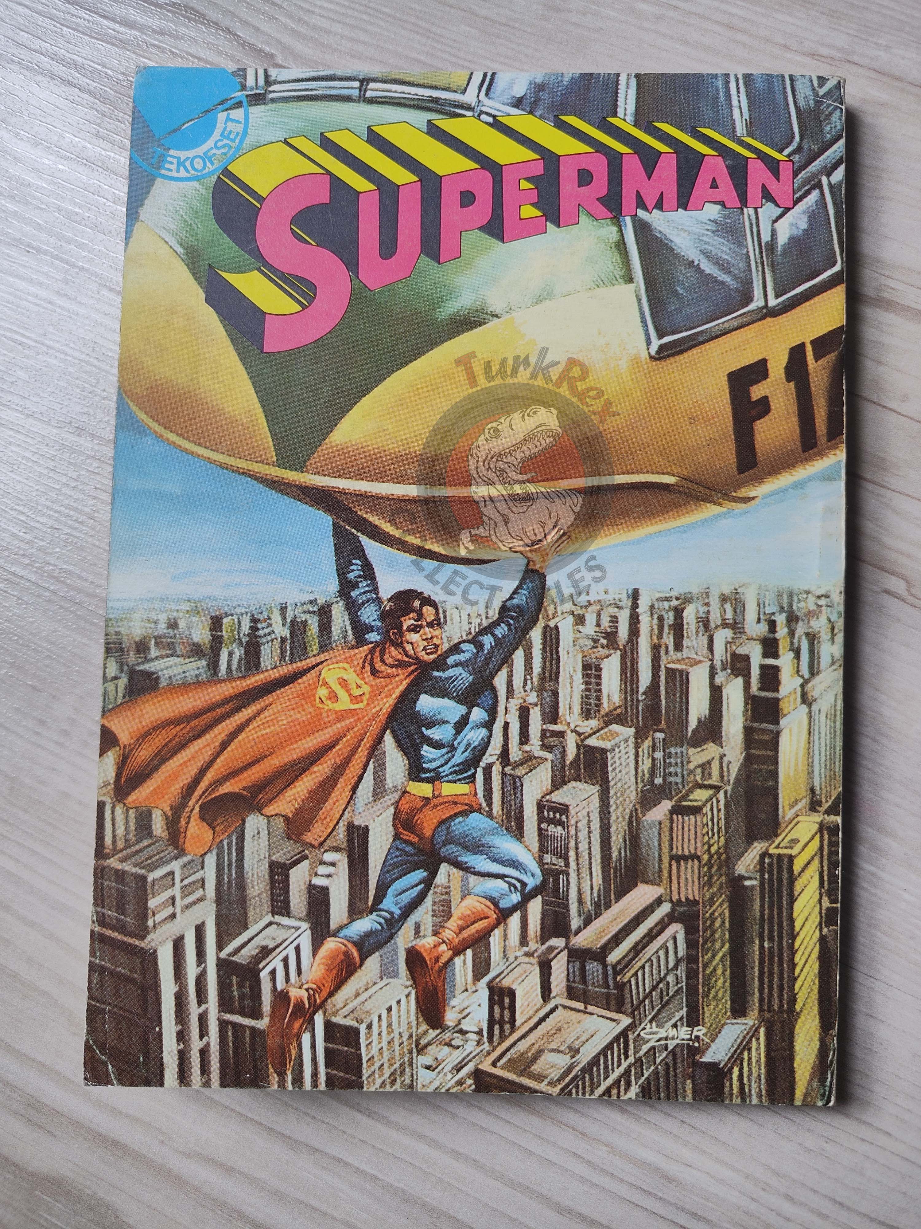 Superman Vol #2 1980s Turkish Comic Turkey #331 #326 #327 #328 Superboy #244 #232