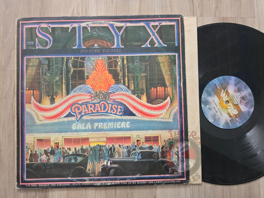 Styx – Paradise Theatre Turkish Pressing Vinyl Turkey Edition 2