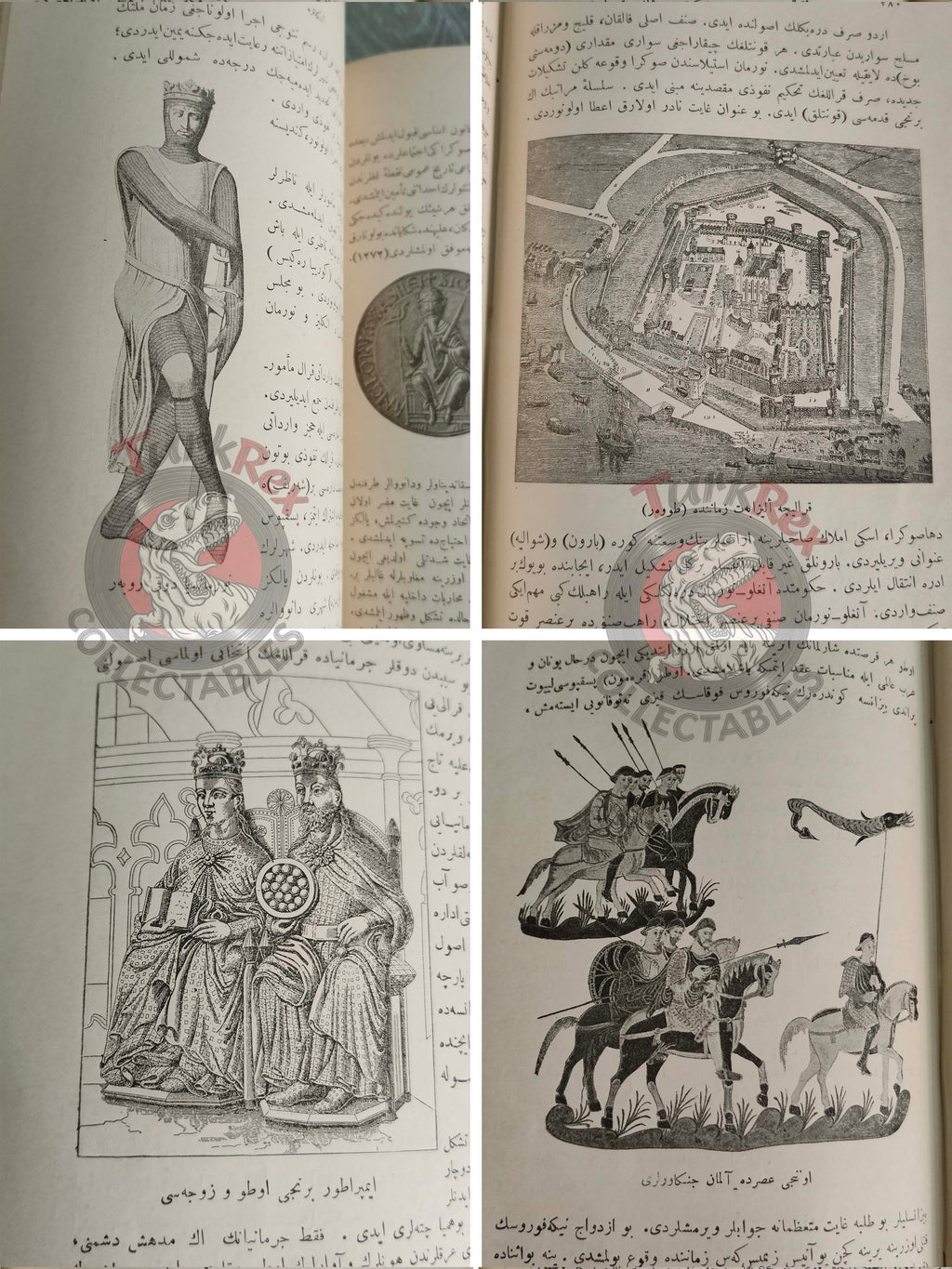 Ottoman 1912 Comprehensive World History Vol 4 Byzantium and the Early Turks with Maps Ahmed Refik