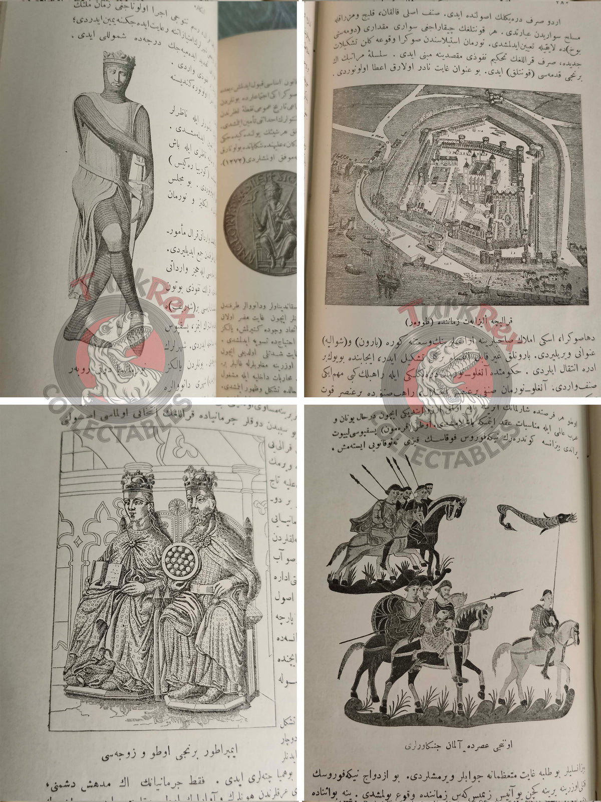 Ottoman 1912 Comprehensive World History Vol 4 Byzantium and the Early Turks with Maps Ahmed Refik