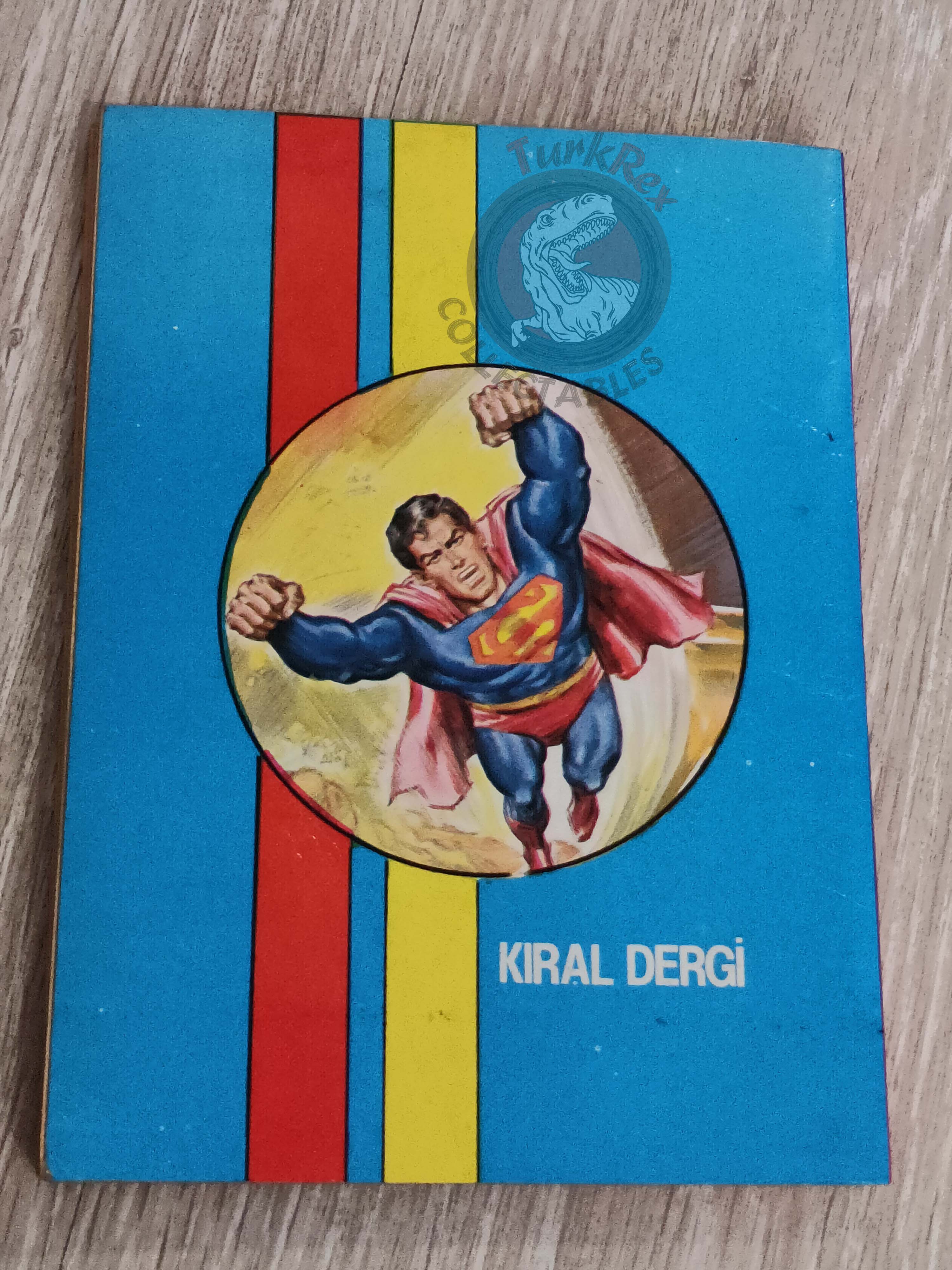 Superman Vol #25 1991 Turkish Comic Turkey #409 #411 Batman Adventures of #471