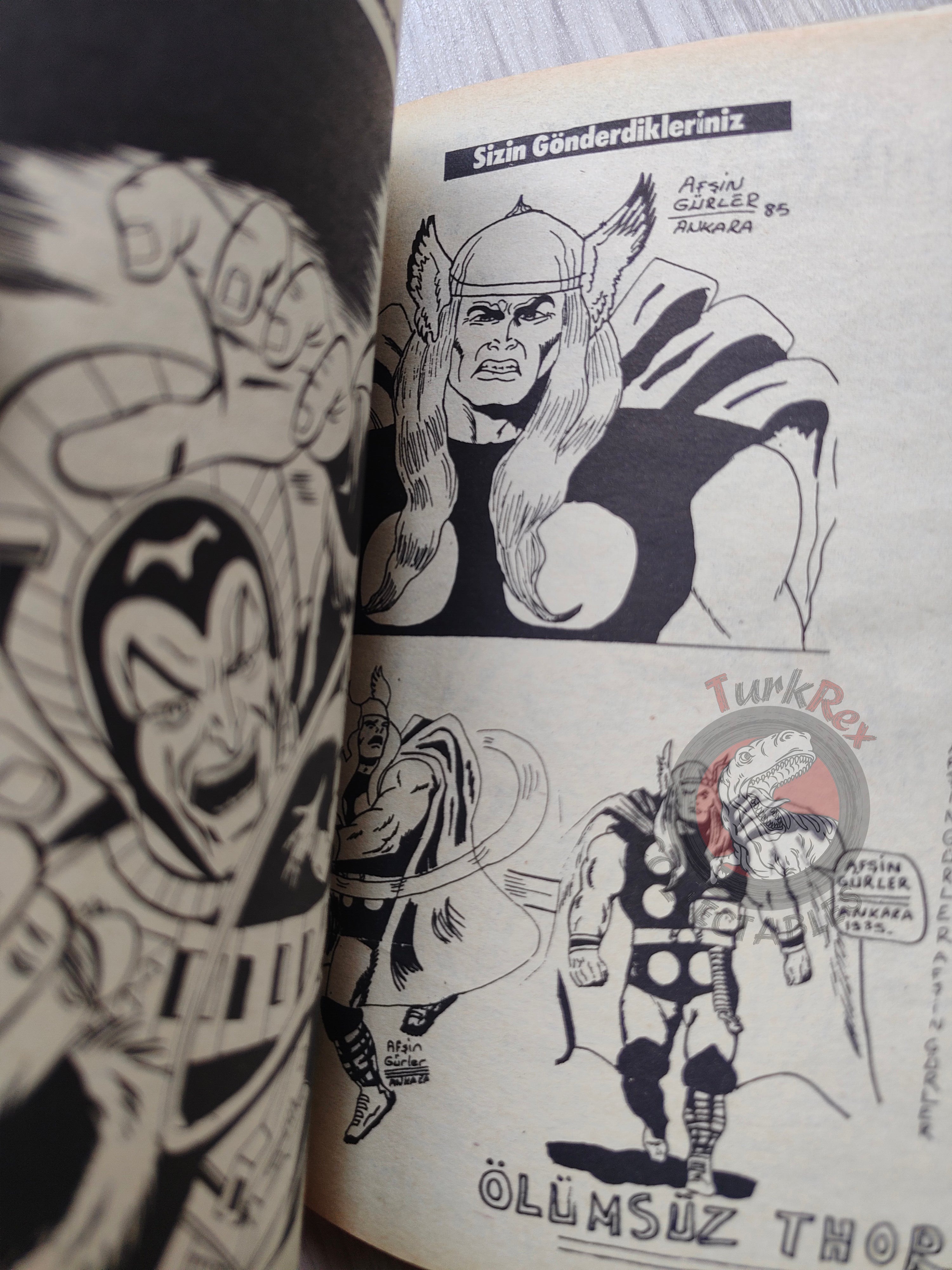 Thor #5 1985 Turkish Comic Turkey The Mighty Thor #197–200 Ragnarok